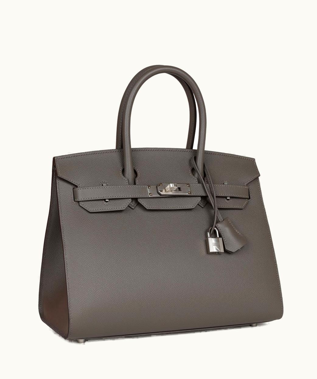 Hermès Hermès Birkin 42cm - Gris Meyer - Swift - Sellier - Palladium (PHW)