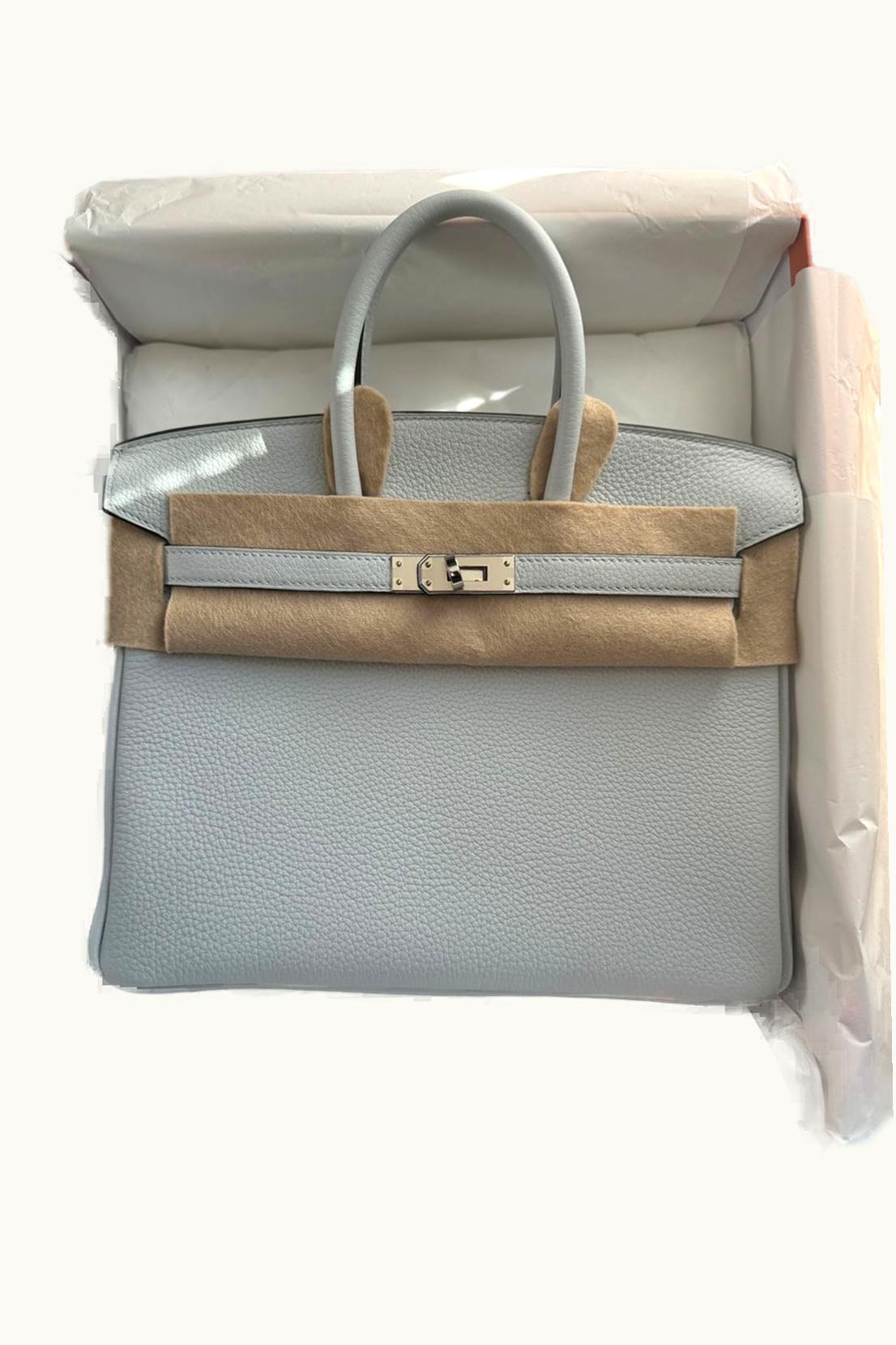 Hermès Hermès Birkin 42cm - Gris Platine - Swift - Retourne - Palladium (PHW)