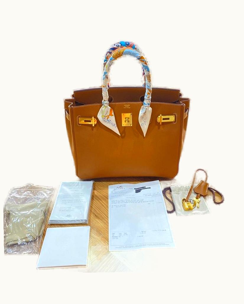 Hermès Hermès Birkin 42cm - Ultraviolet - Togo - Sellier - Gold (GHW)