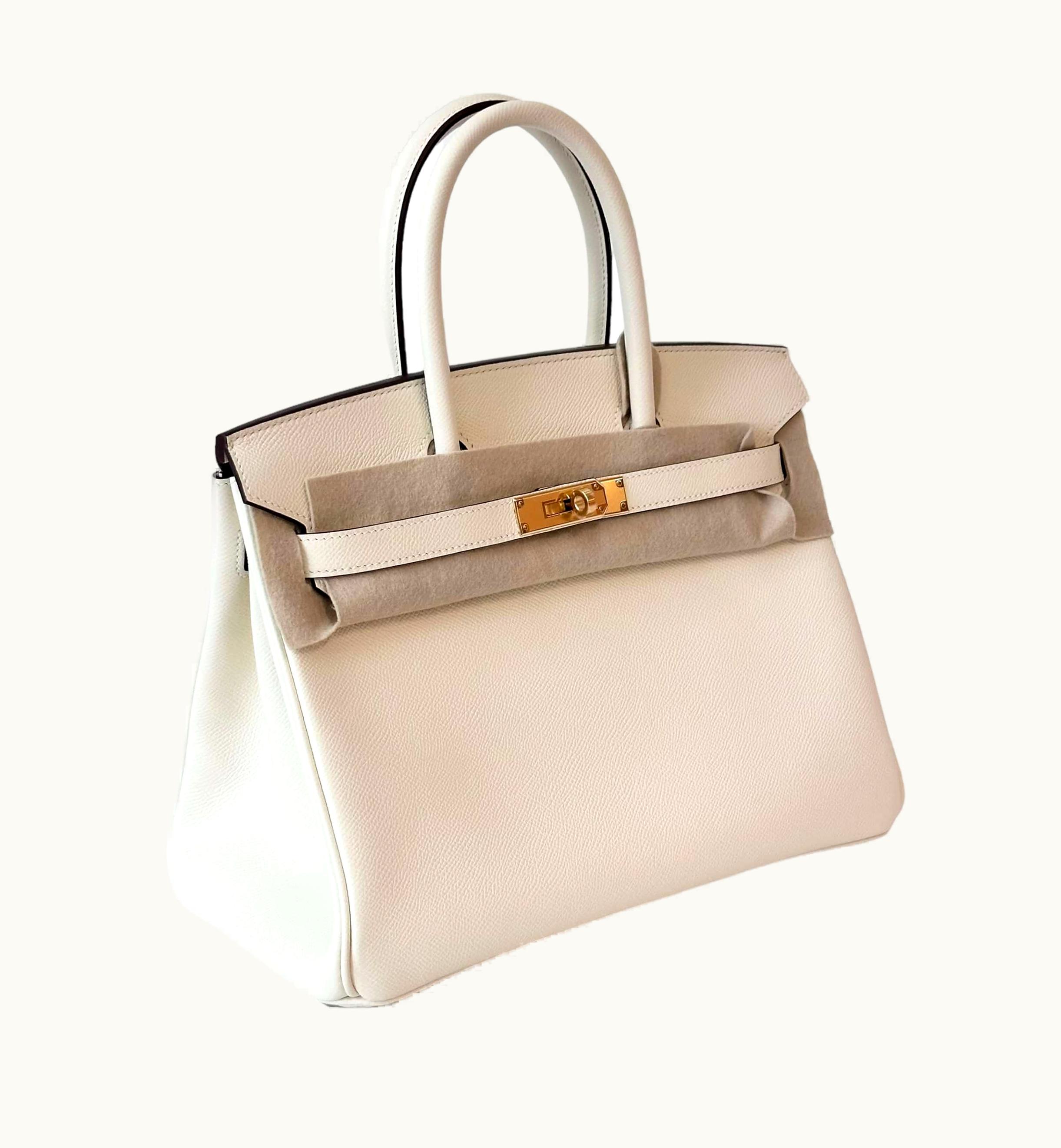 Hermès Hermès Birkin 42cm - Nata - Epsom - Retourne - Gold (GHW)