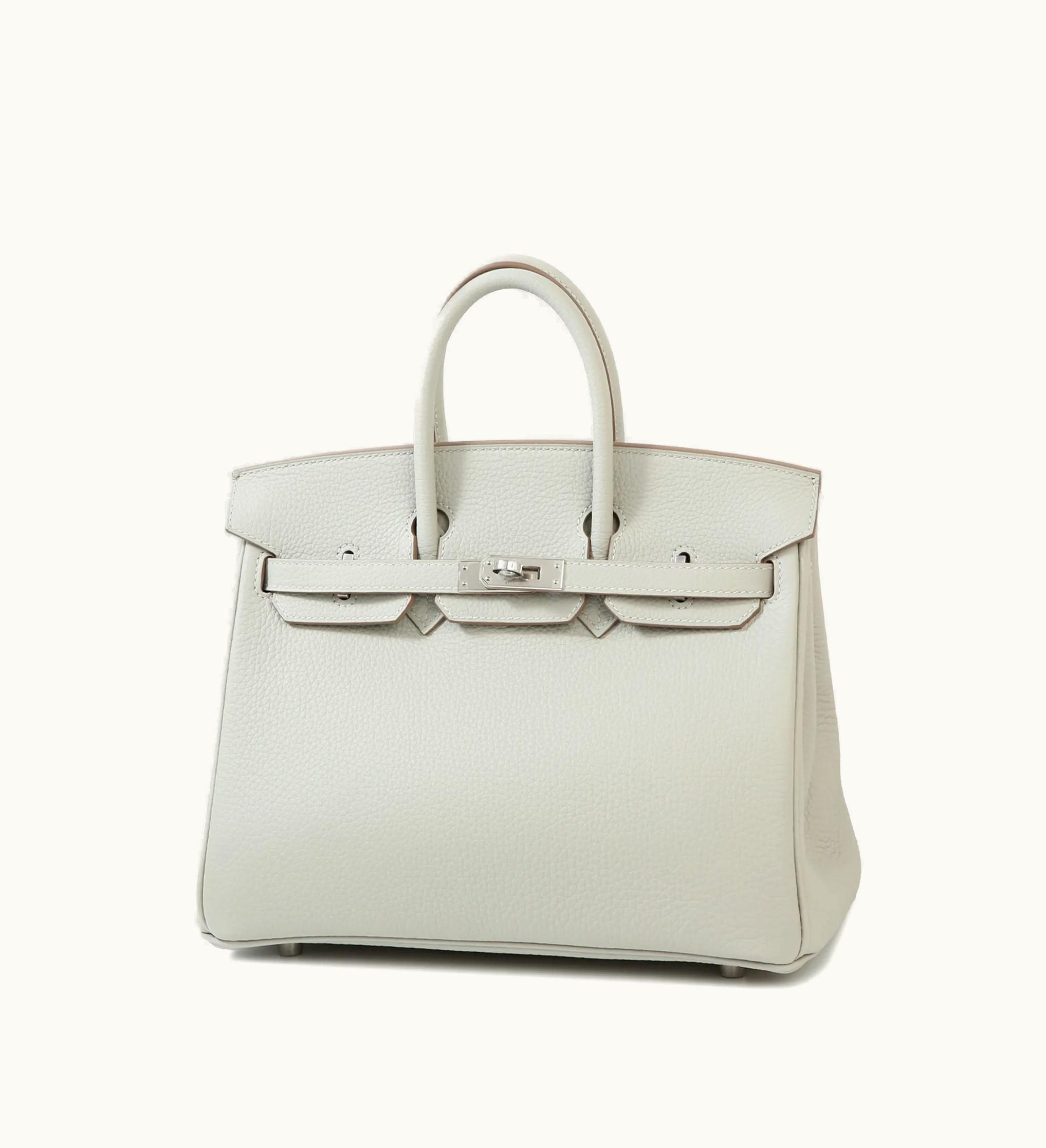 Hermès Hermès Birkin 42cm - Nata - Epsom - Retourne - Palladium (PHW)
