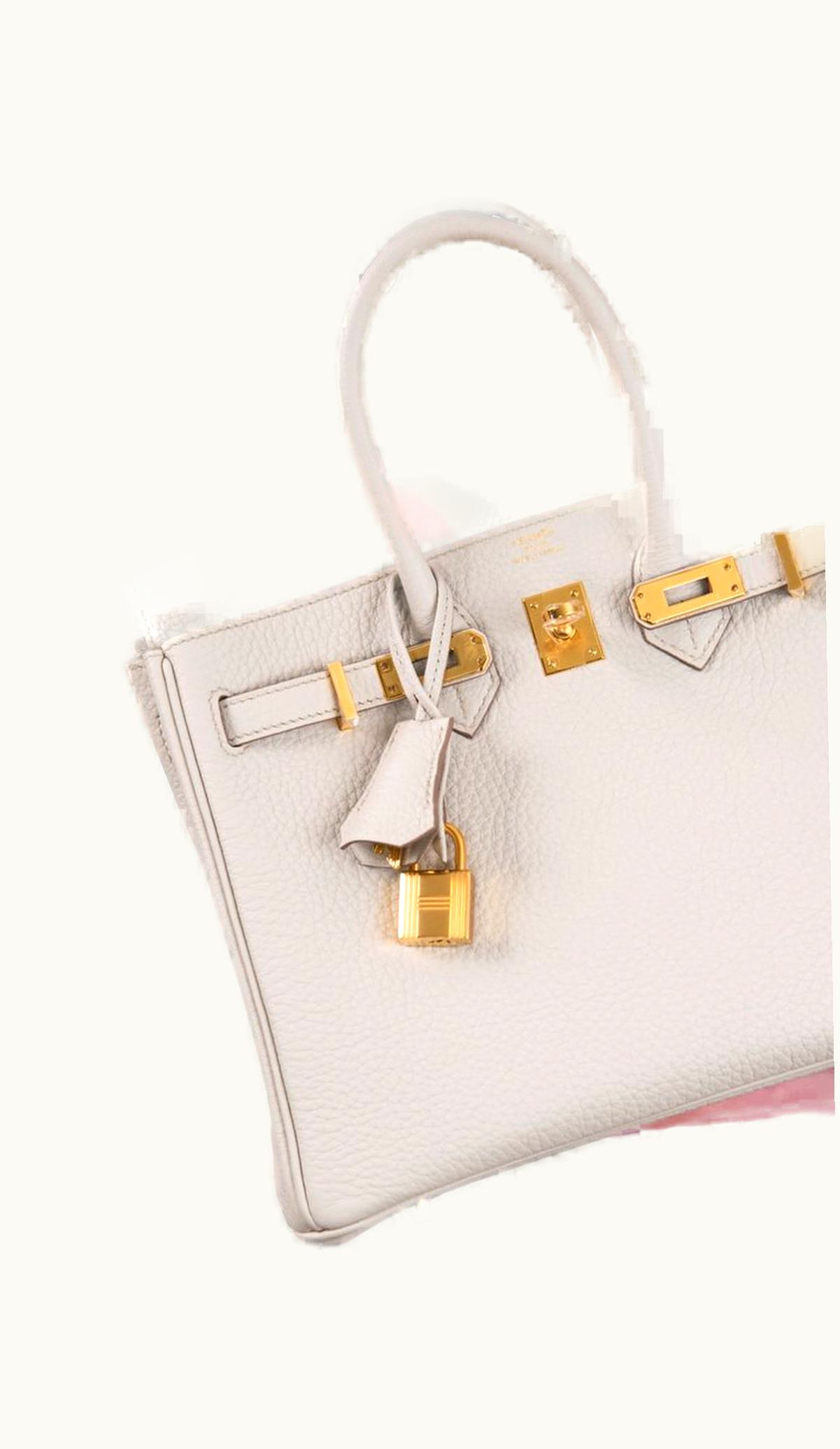 Hermès Hermès Birkin 42cm - Beton - Togo - Sellier - Gold (GHW)