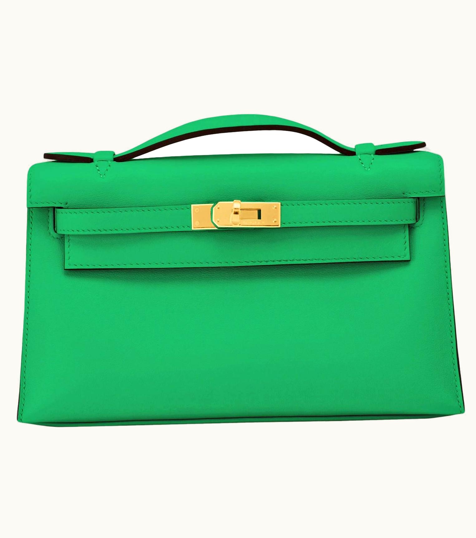 Hermès Hermès Kelly 20cm Mini - Bambou - Epsom - Sellier - Gold (GHW)