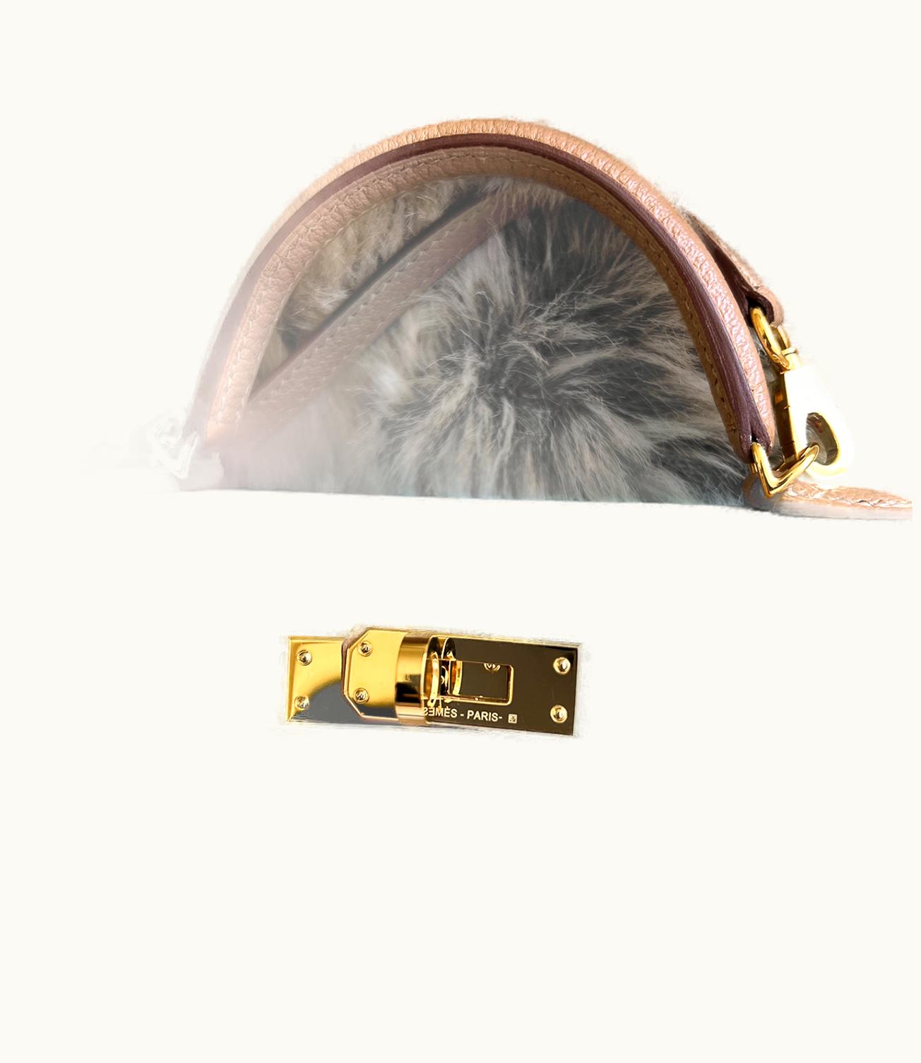 Hermès Hermès Kelly 20cm Mini - Quebracho - Epsom - Retourne - Gold (GHW)