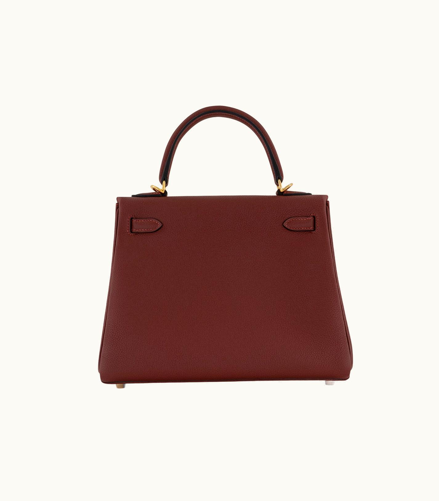Hermès Hermès Kelly 25cm - Rouge H - Epsom - Sellier - Gold (GHW)