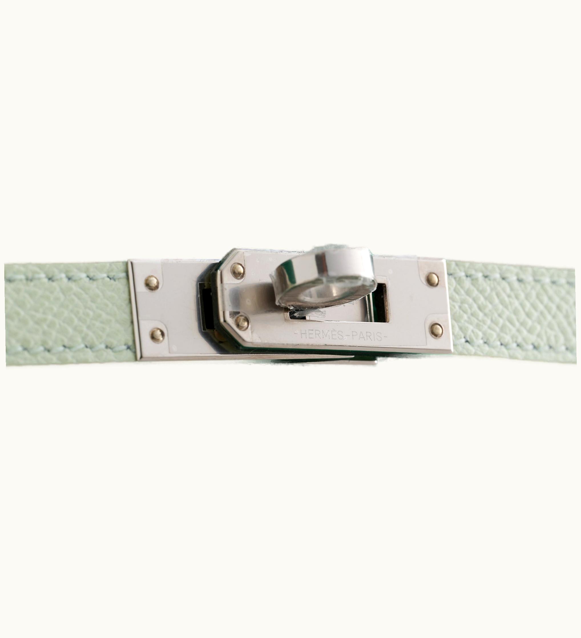 Hermès Hermès Kelly 25cm - Vert Vertigo - Epsom - Sellier - Palladium (PHW)