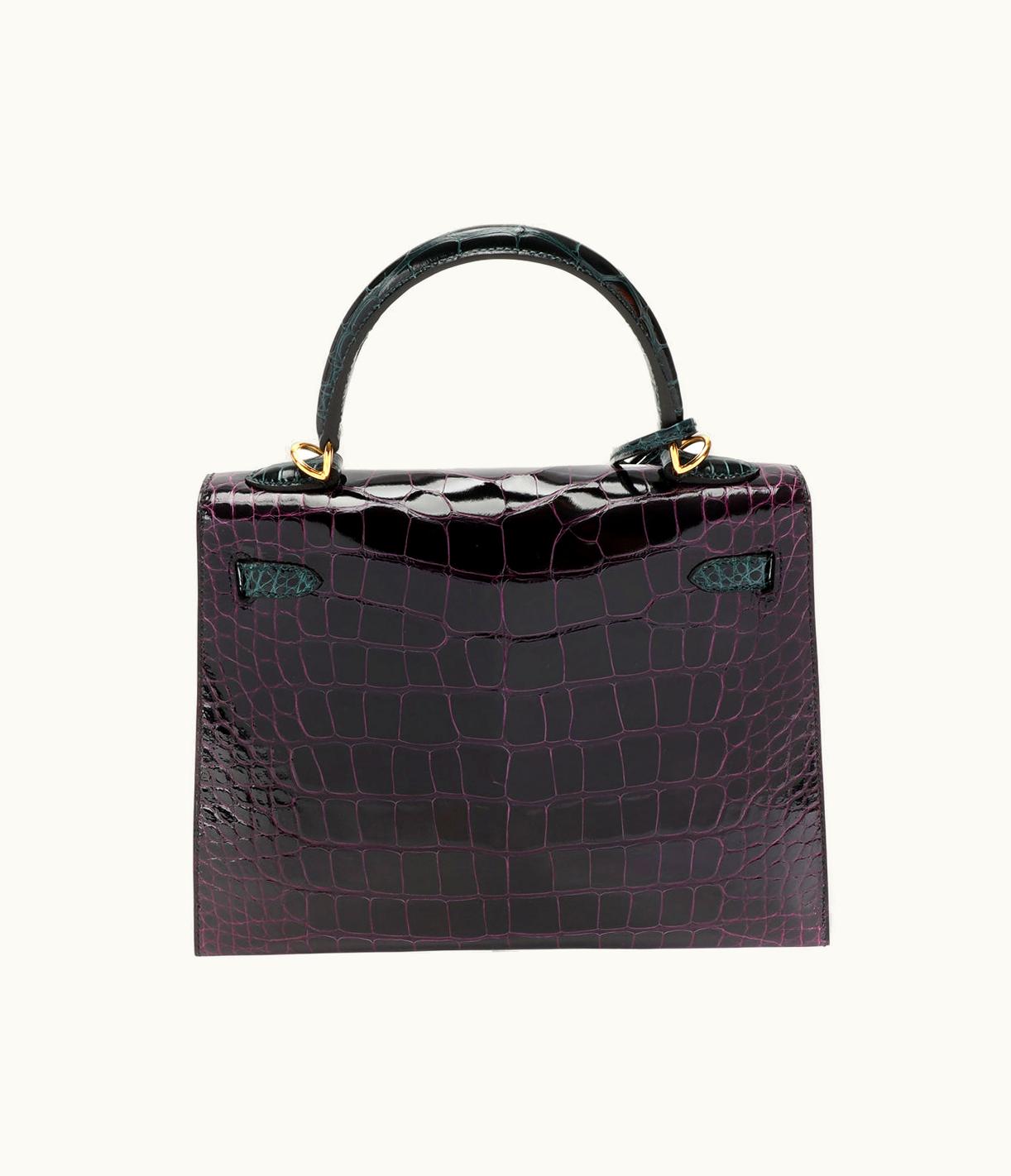 Hermès Hermès Kelly 25cm - Vert Cypress - Epsom - Sellier - Gold (GHW)