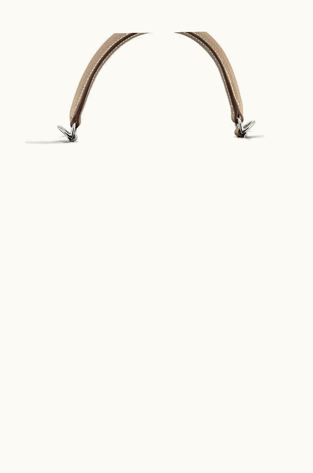 Hermès Hermès Kelly 25cm - Etoupe - Swift - Retourne - Palladium (PHW)