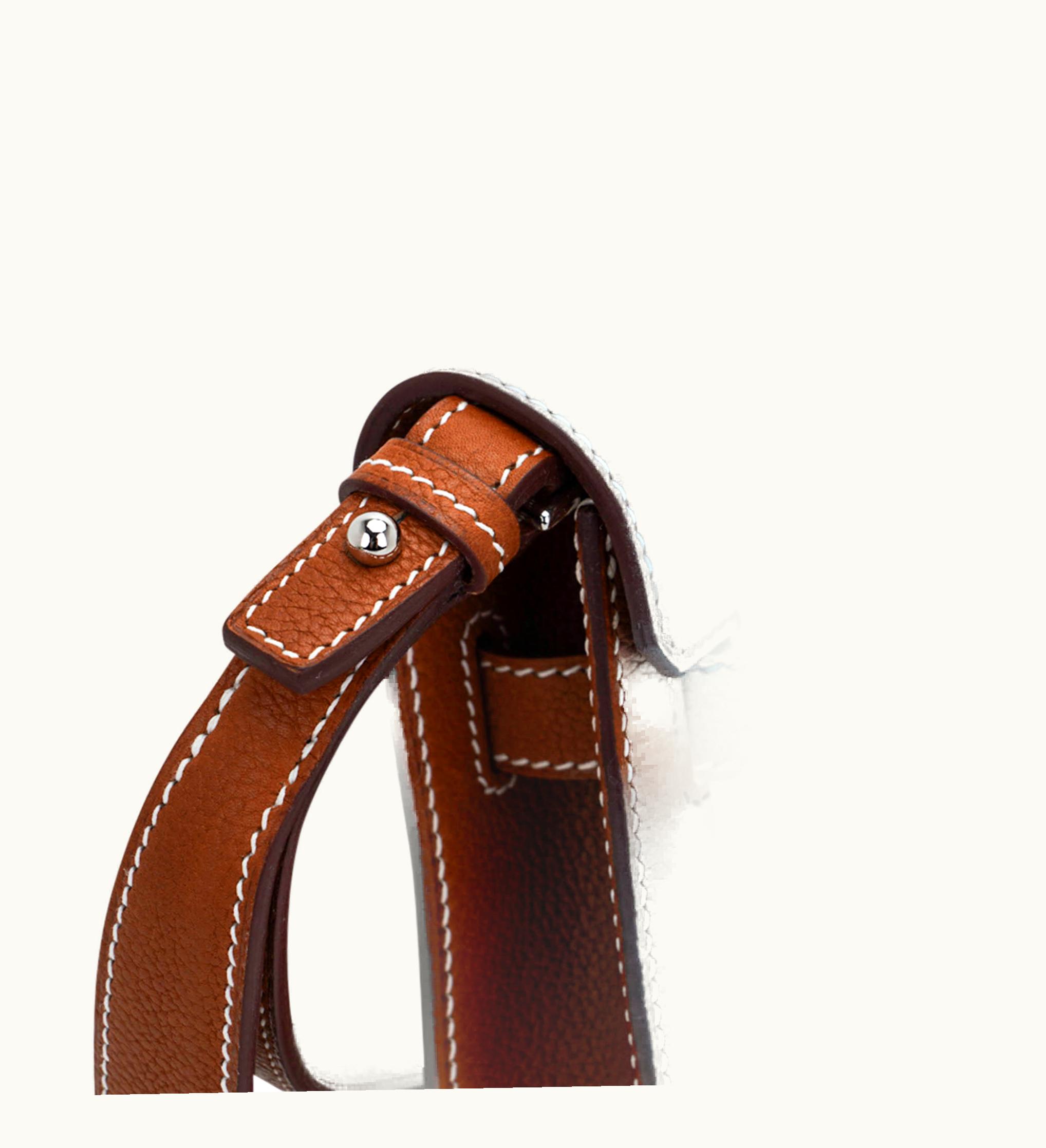 Hermès Hermès Kelly 25cm - Fauve - Swift - Sellier - Palladium (PHW)