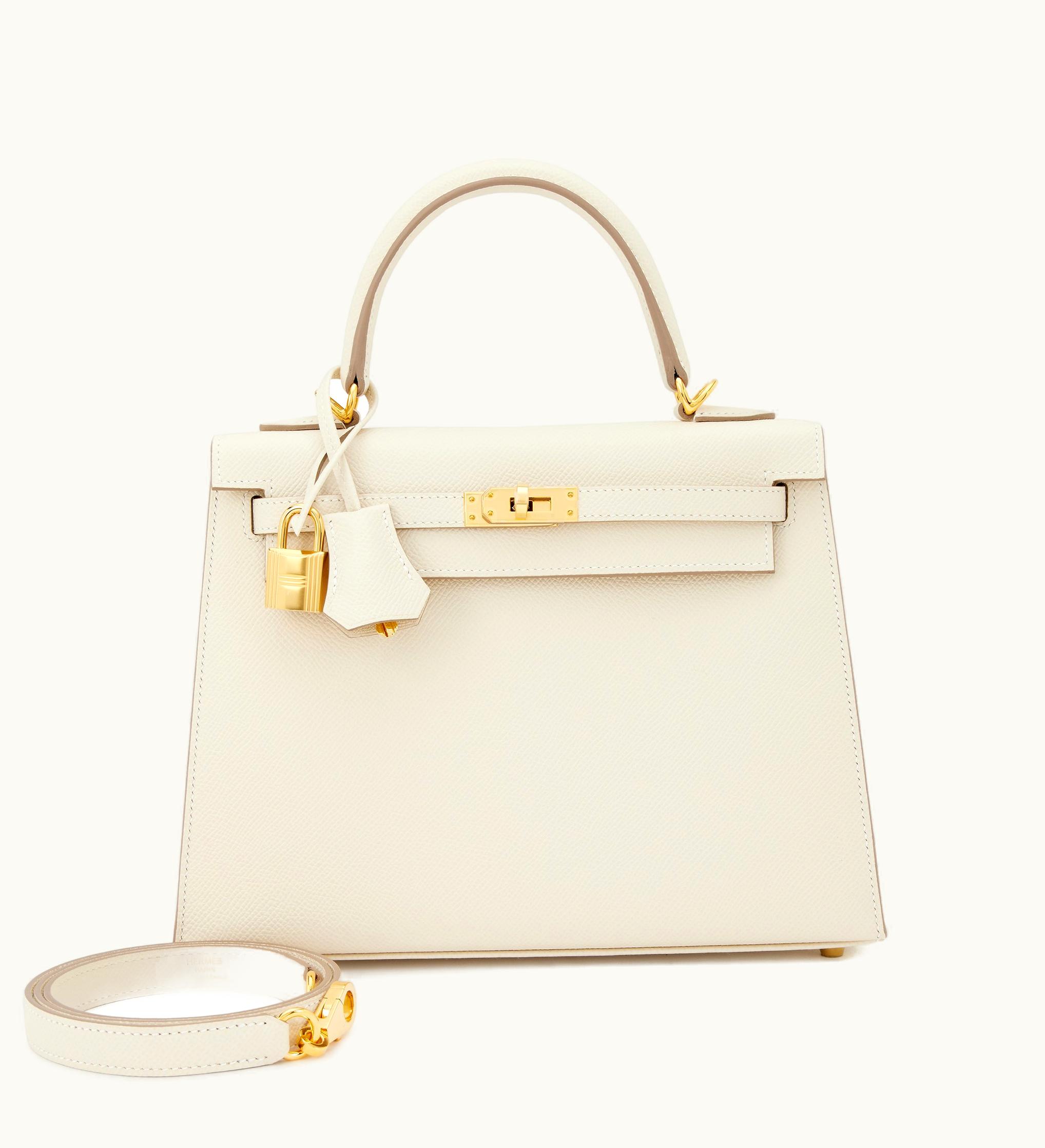 Hermès Hermès Kelly 25cm - Trench - Epsom - Sellier - Gold (GHW)