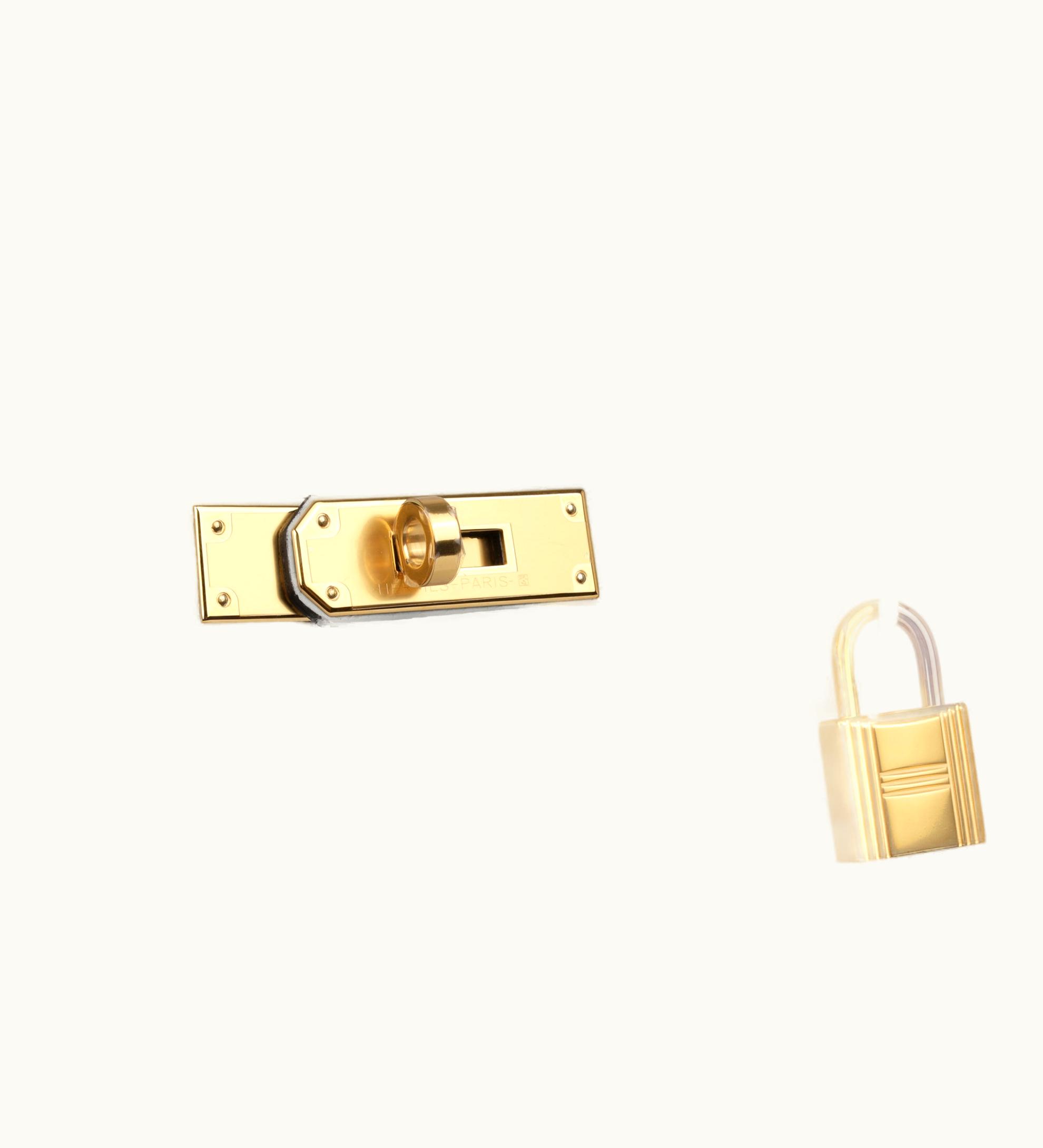 Hermès Hermès Kelly 28cm - Bleu Pale - Togo - Sellier - Gold (GHW)