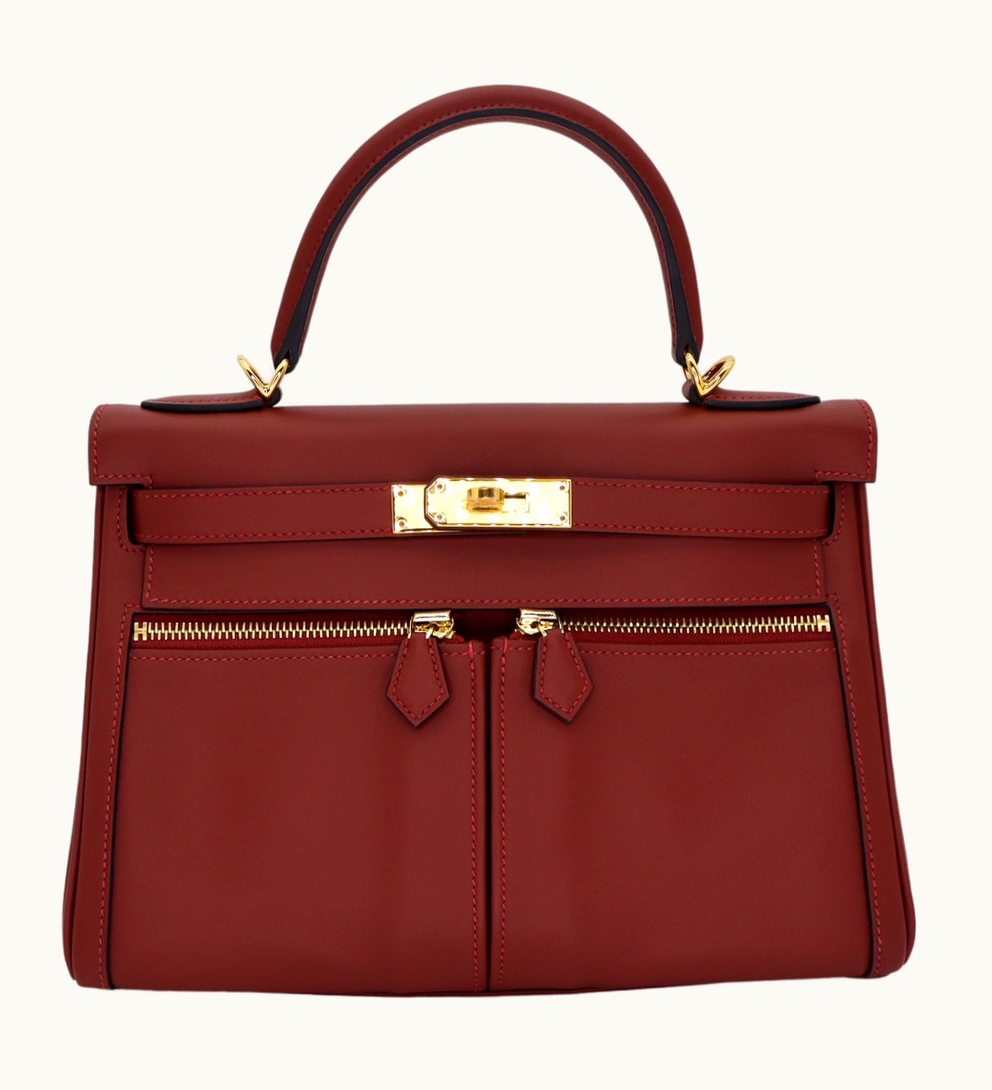 Hermès Hermès Kelly 28cm - Rouge H - Epsom - Sellier - Gold (GHW)