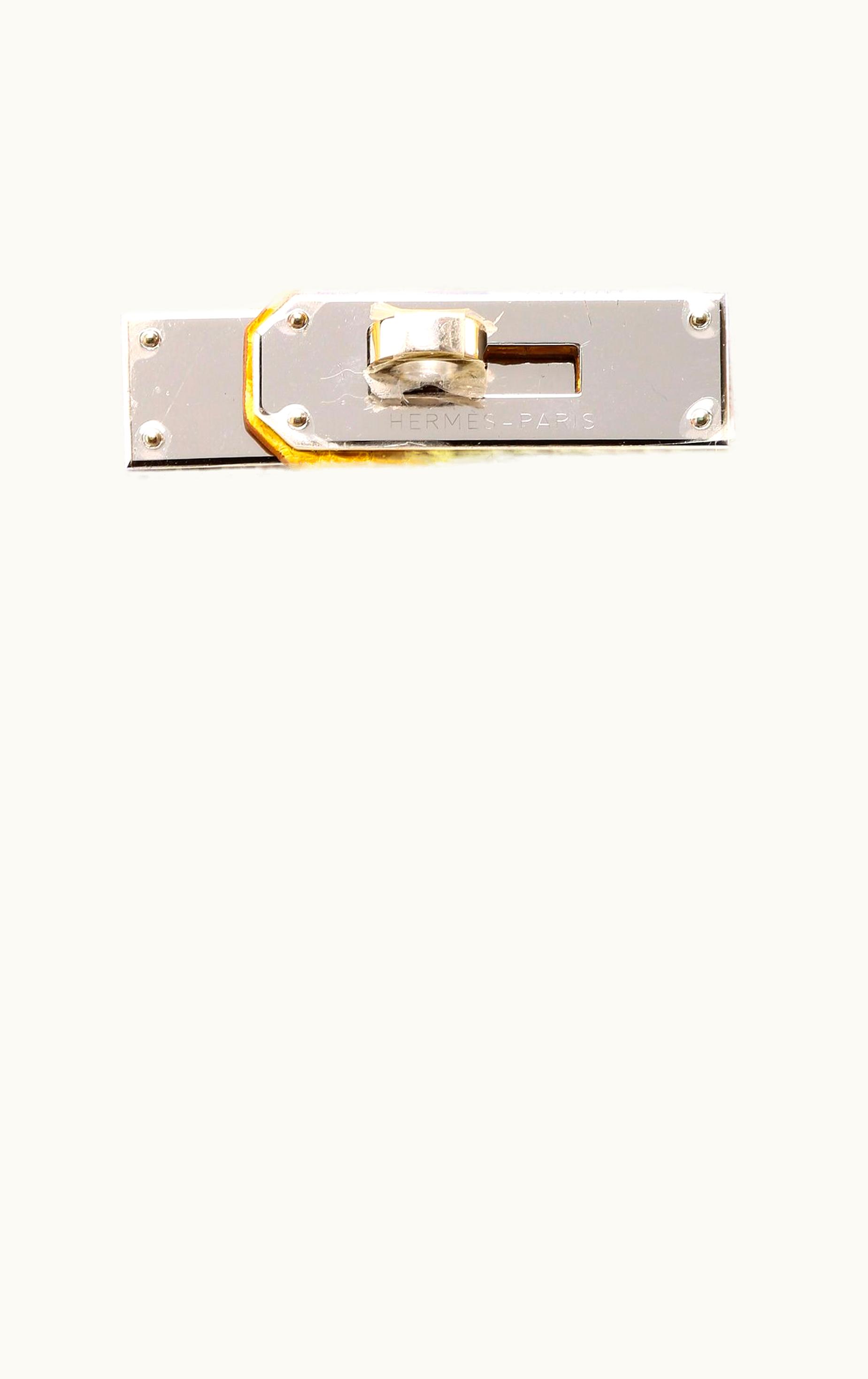 Hermès Hermès Kelly 28cm - Mimosa - Togo - Retourne - Palladium (PHW)