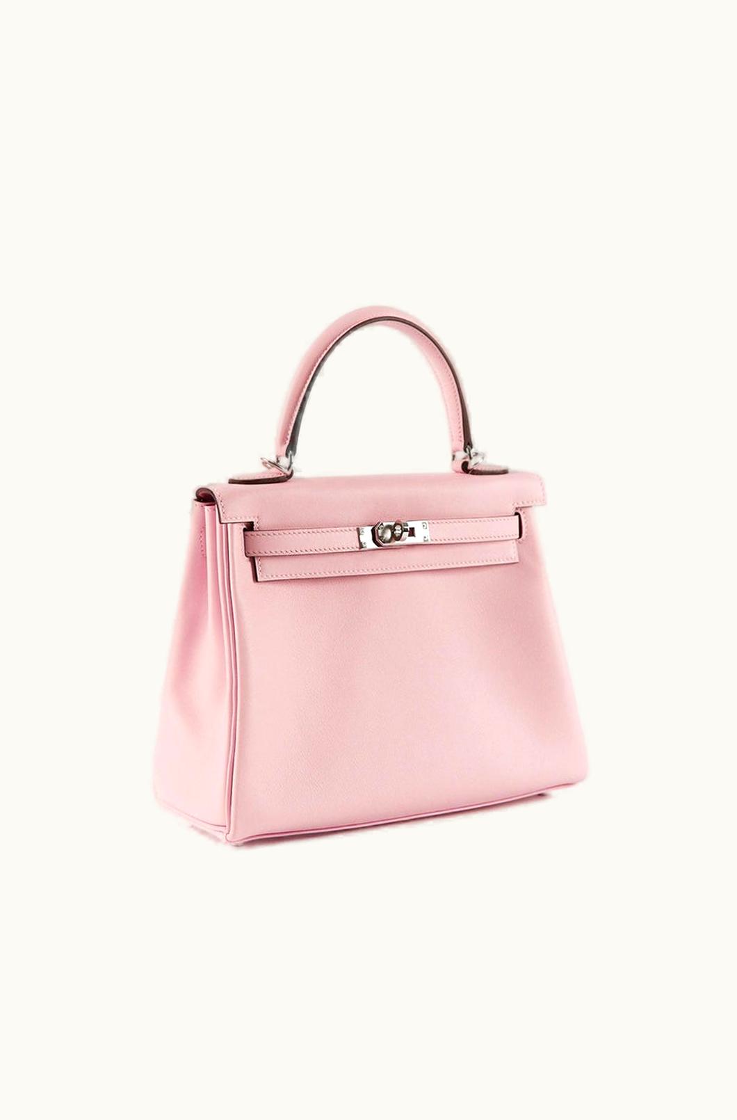 Hermès Hermès Kelly 28cm - Rose Sakura - Epsom - Sellier - Palladium (PHW)