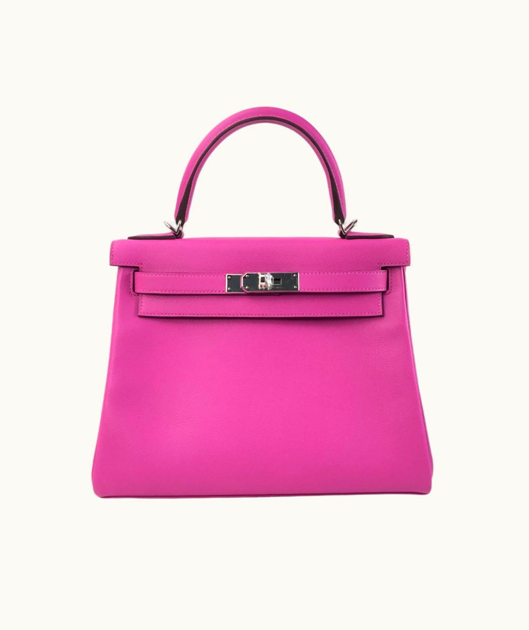 Hermès Hermès Kelly 28cm - Magnolia - Epsom - Sellier - Palladium (PHW)