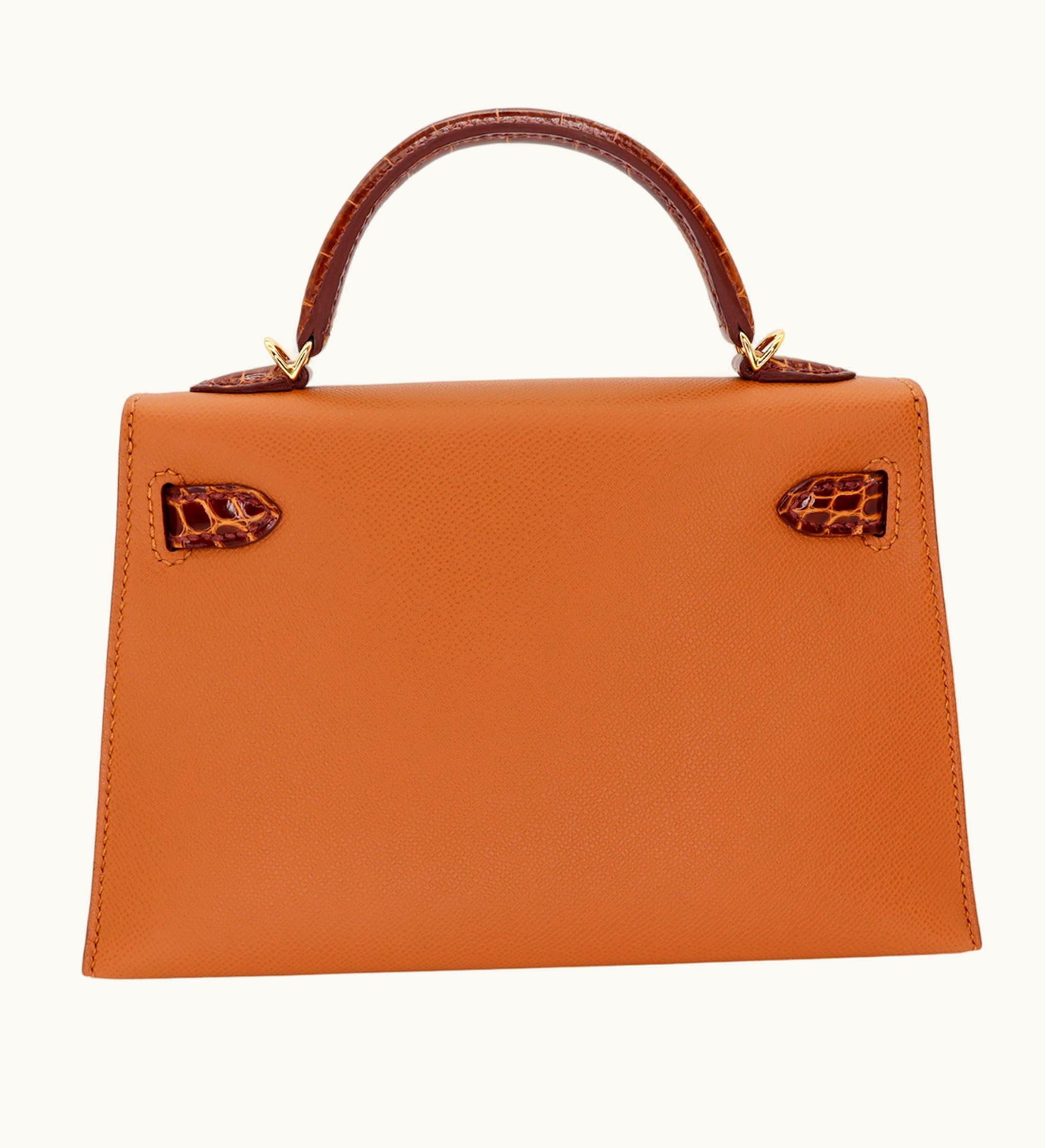 Hermès Hermès Kelly 28cm - Miel - Swift - Sellier - Gold (GHW)