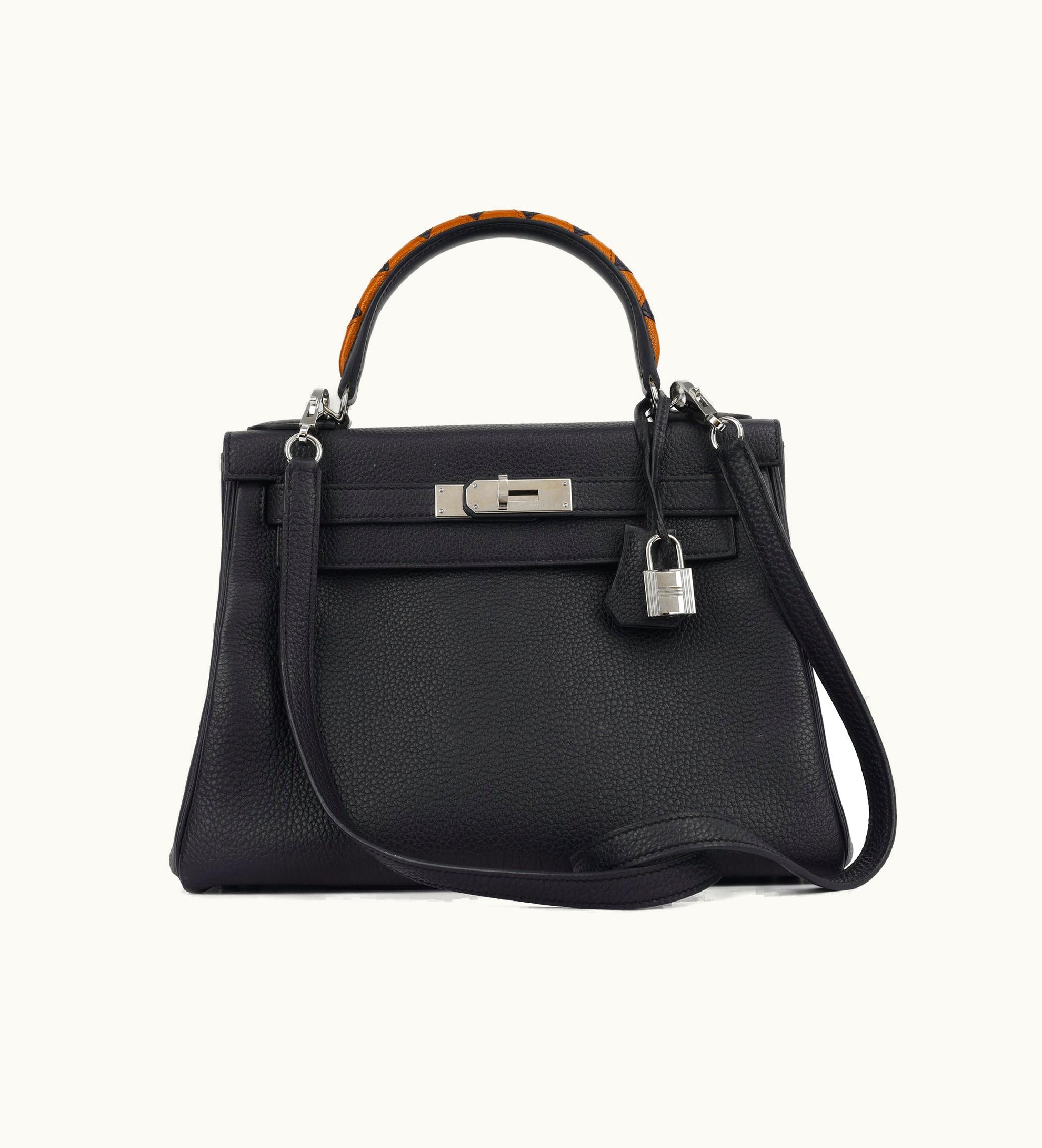 Hermès Kelly 28cm - Cuivre - Clemence - Retourne - Palladium (PHW)