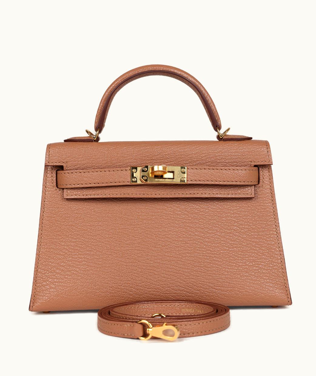 Hermès Kelly 28cm - Quebracho - Swift - Sellier - Gold (GHW)