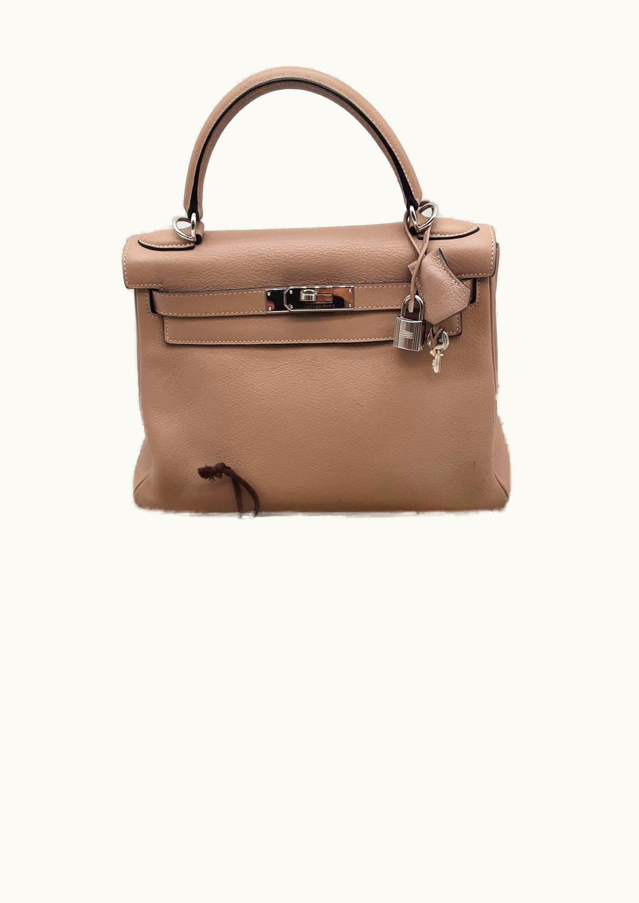 Hermès Hermès Kelly 28cm - Gris Tourterelle - Togo - Sellier - Palladium (PHW)