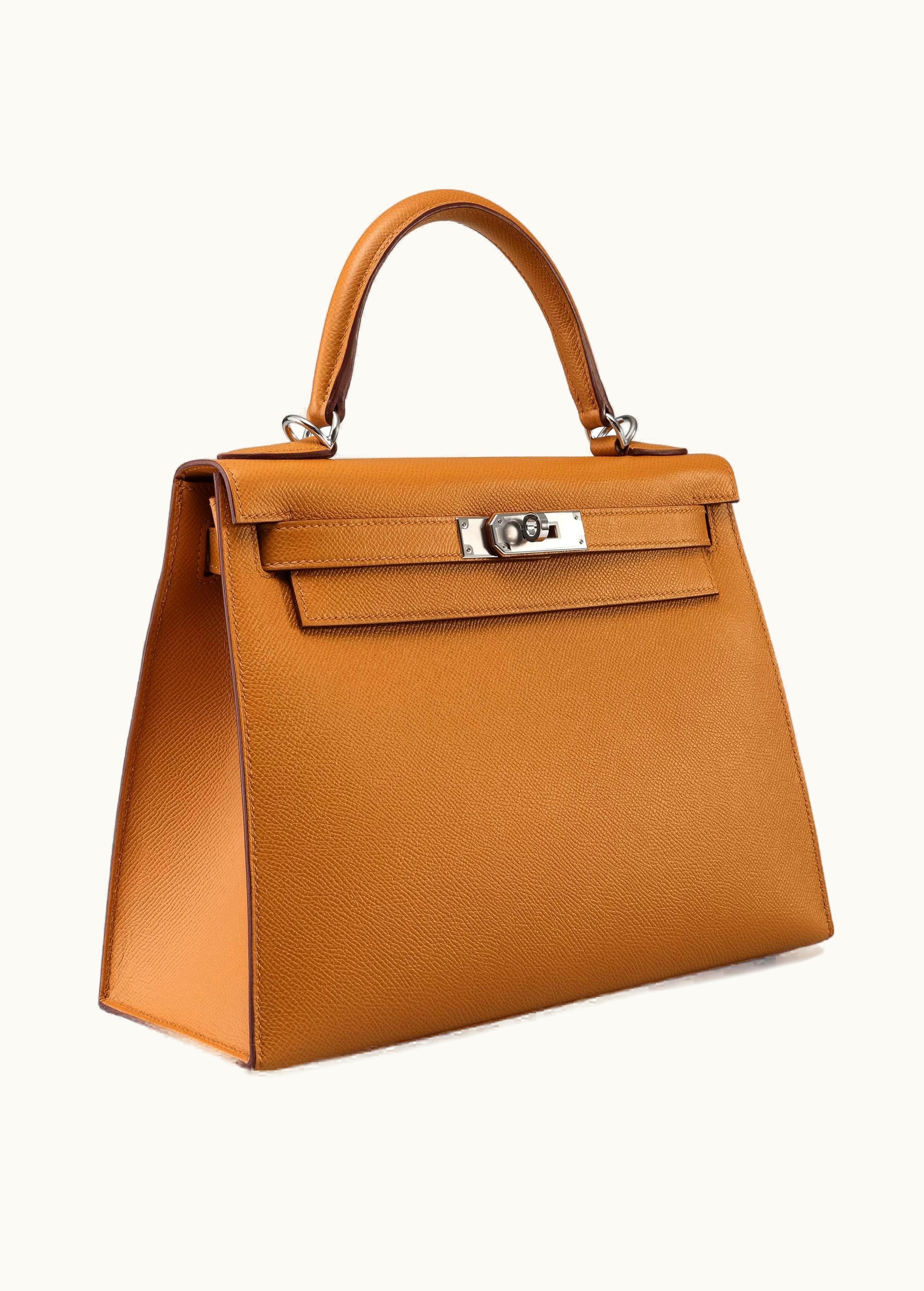 Hermès Hermès Kelly 32cm - Sesame - Clemence - Retourne - Palladium (PHW)