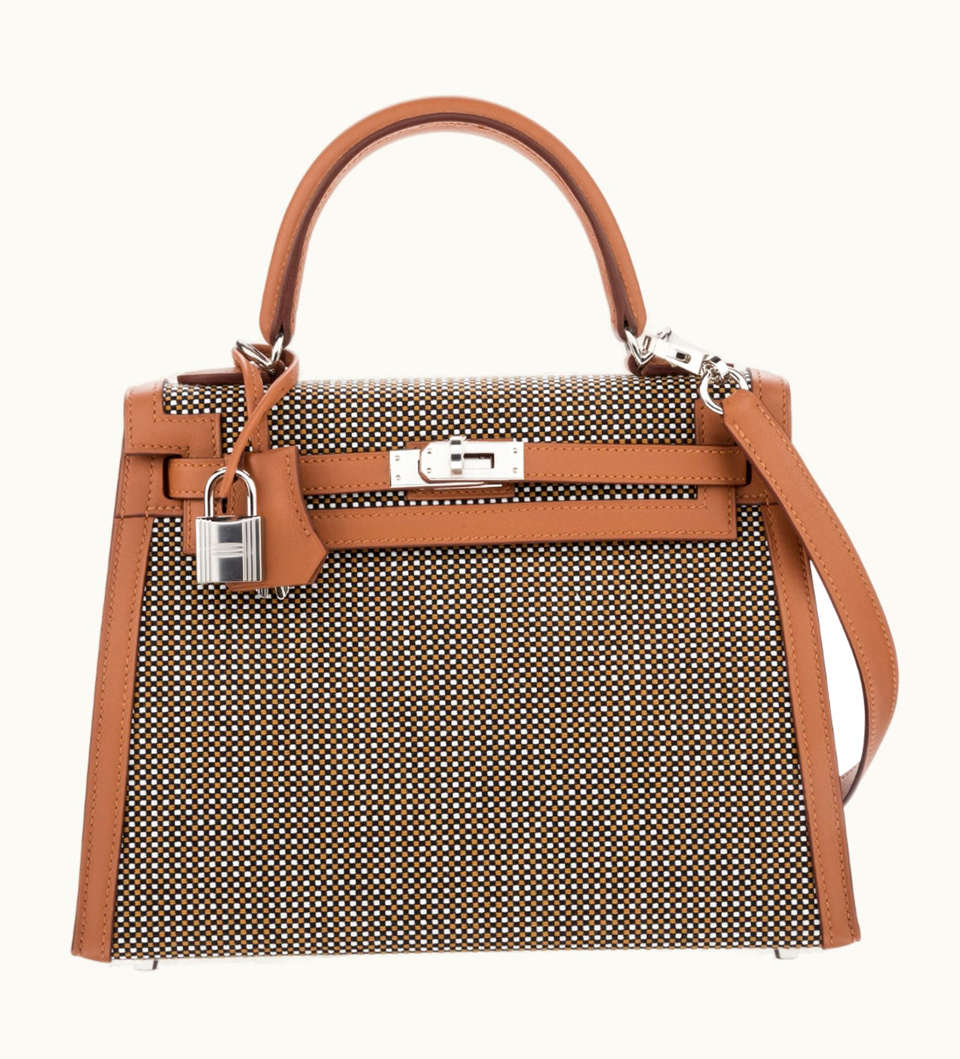 Hermès Hermès Kelly 32cm - Sesame - Togo - Sellier - Palladium (PHW)