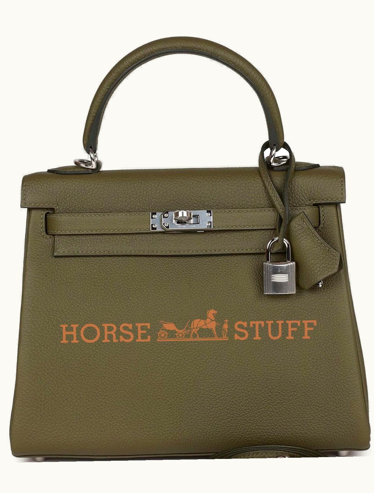 Hermès Hermès Kelly 32cm - Vert Veronese - Clemence - Sellier - Palladium (PHW)