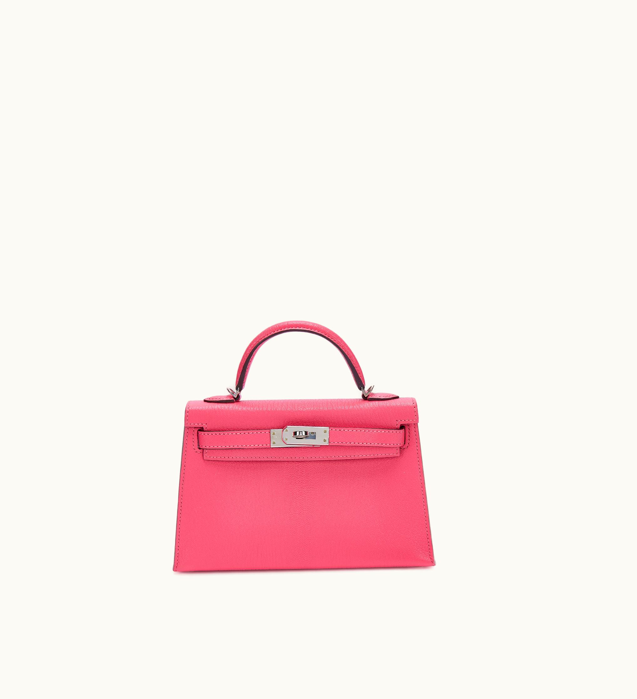 Hermès Hermès Kelly 32cm - Rose Lipstick - Swift - Sellier - Palladium (PHW)
