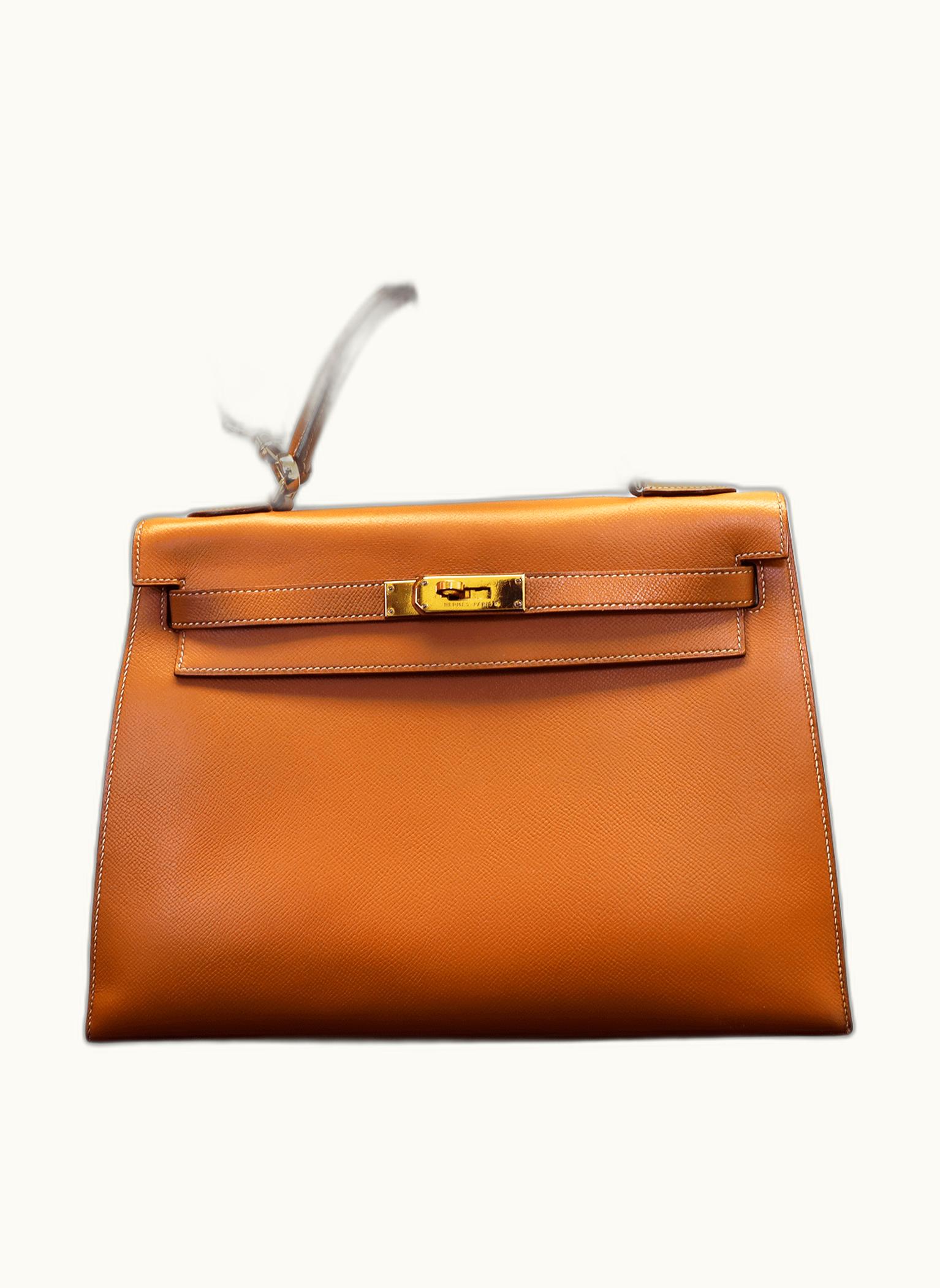 Hermès Hermès Kelly 32cm - Gold - Epsom - Sellier - Gold (GHW)