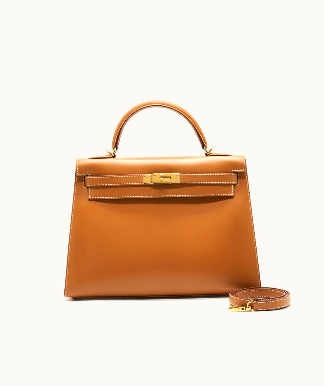 Hermès Hermès Kelly 32cm - Sable - Togo - Sellier - Gold (GHW)