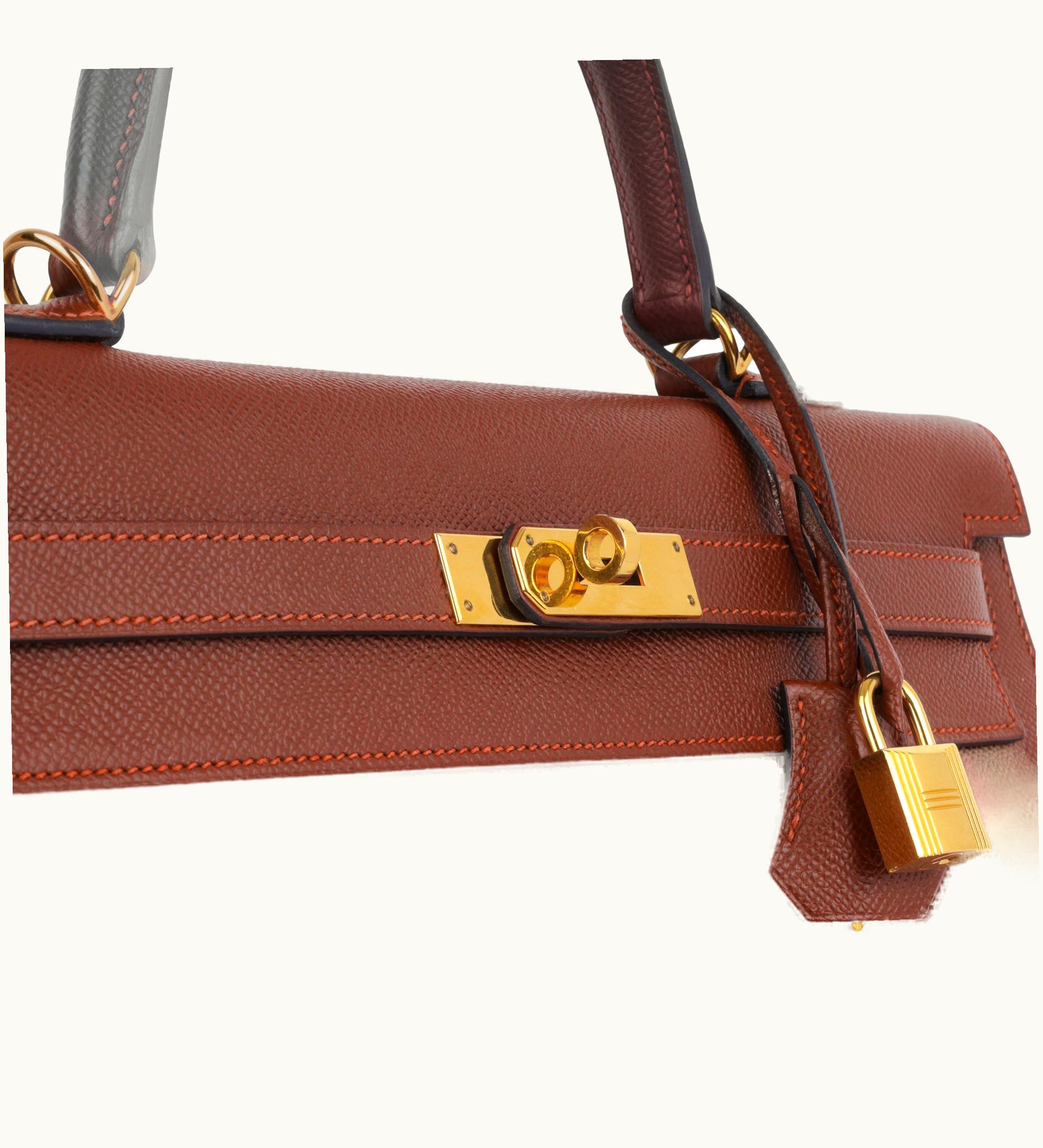 Hermès Hermès Kelly 35cm - Rouge H - Togo - Sellier - Gold (GHW)