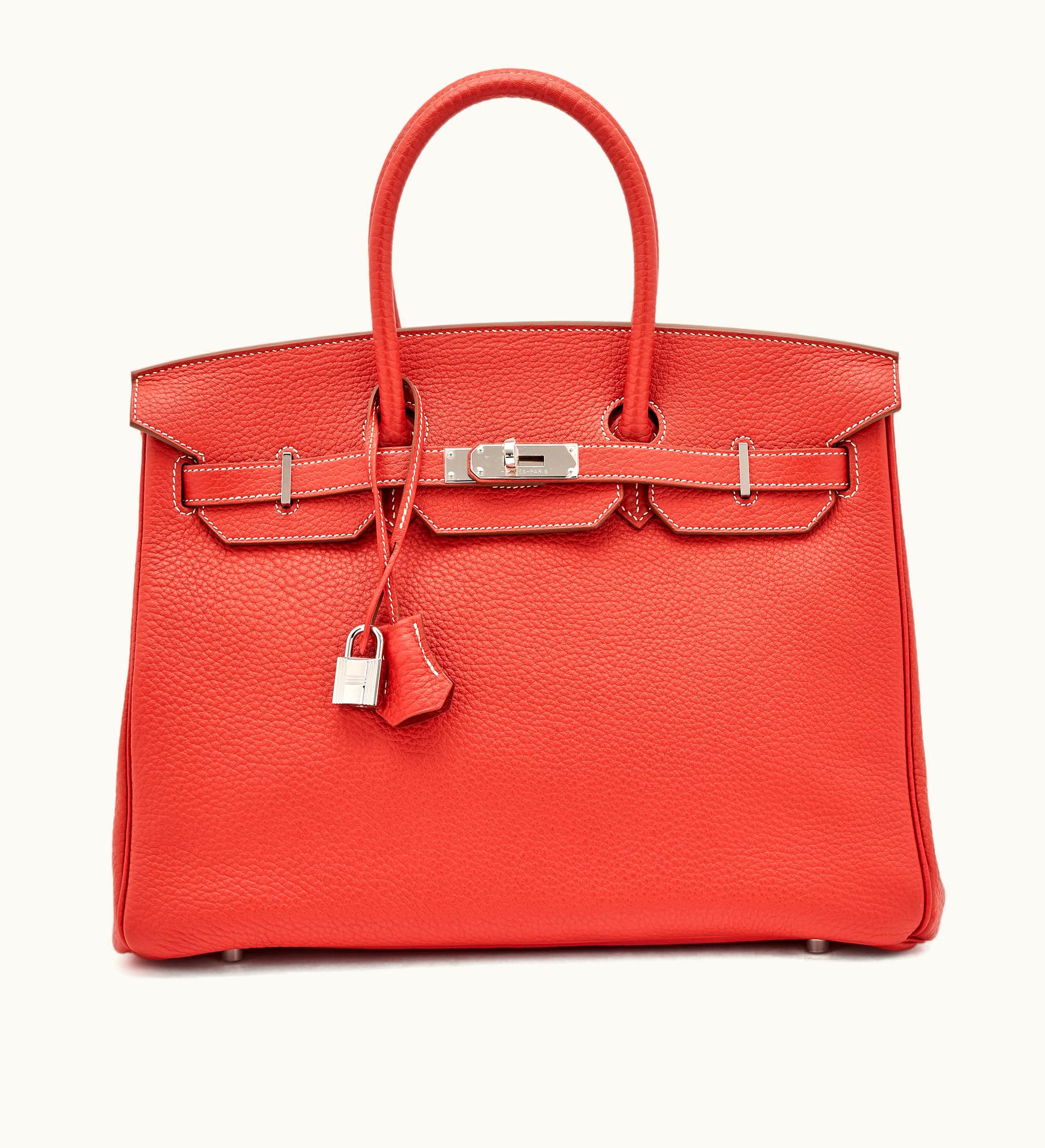 Hermès Hermès Kelly 35cm - Sanguine - Epsom - Retourne - Palladium (PHW)
