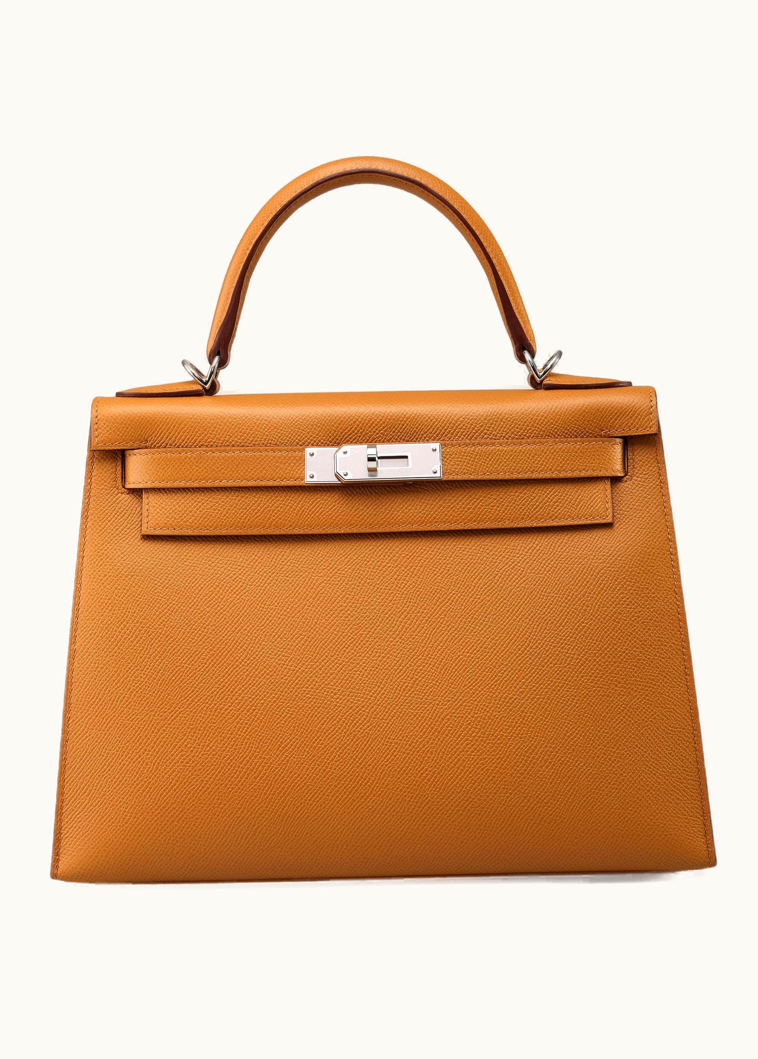 Hermès Hermès Kelly 35cm - Sesame - Swift - Retourne - Palladium (PHW)