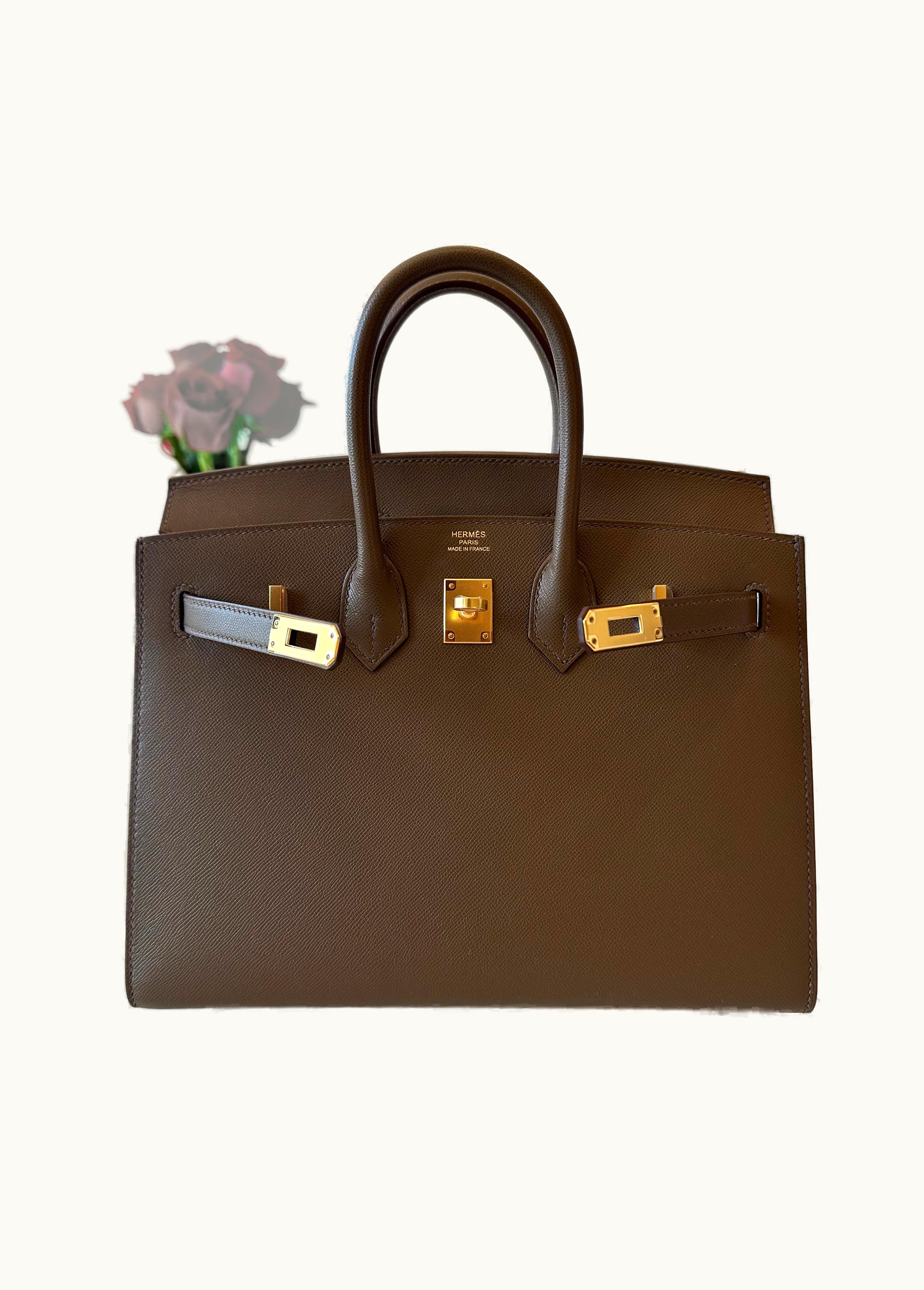 Hermès Hermès Kelly 35cm - Toundra - Clemence - Sellier - Gold (GHW)