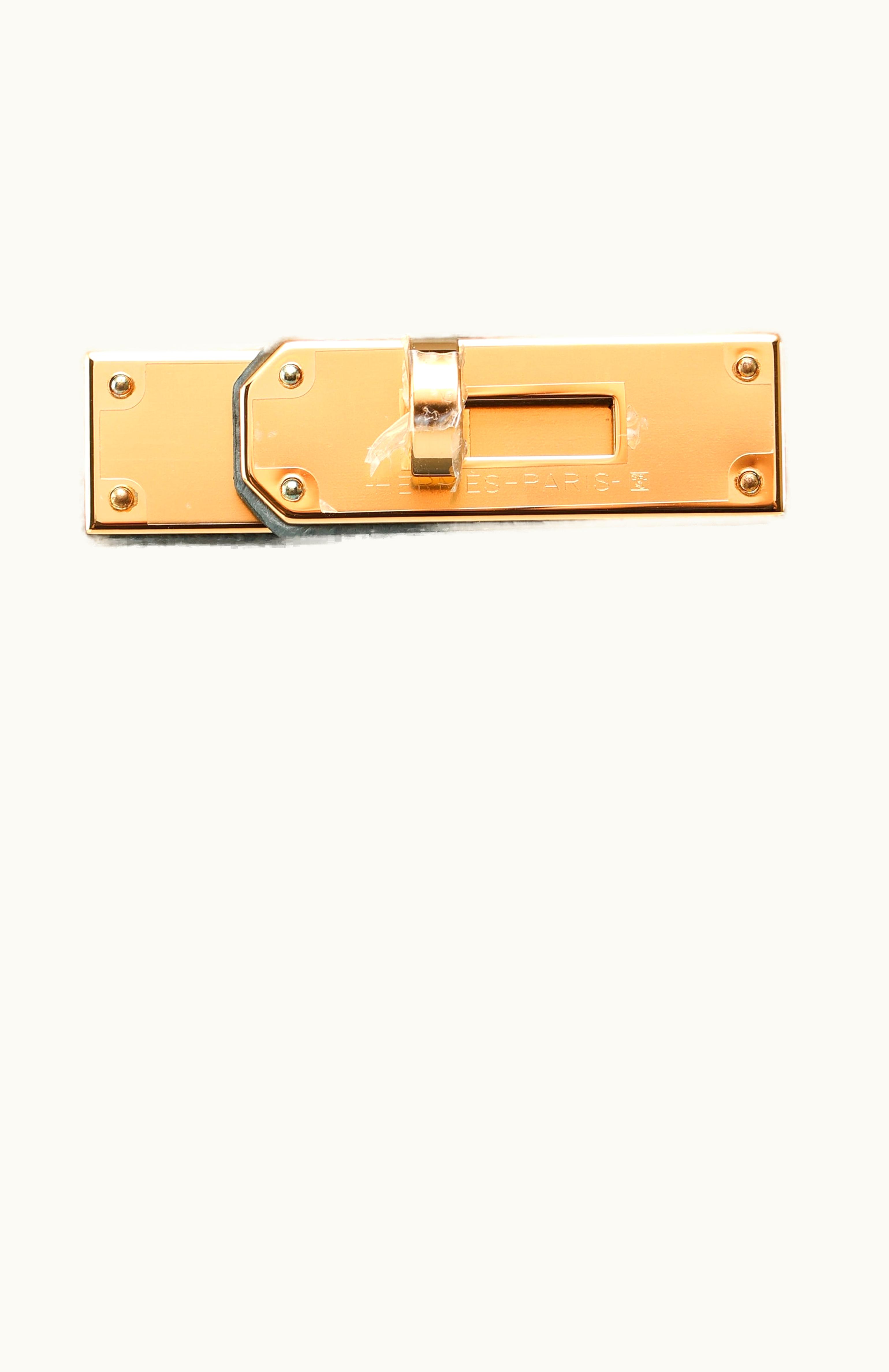 Hermès Hermès Kelly 35cm - Vert Amande - Clemence - Sellier - Gold (GHW)