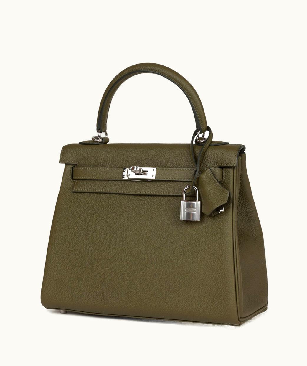 Hermès Hermès Kelly 35cm - Vert Veronese - Clemence - Retourne - Palladium (PHW)