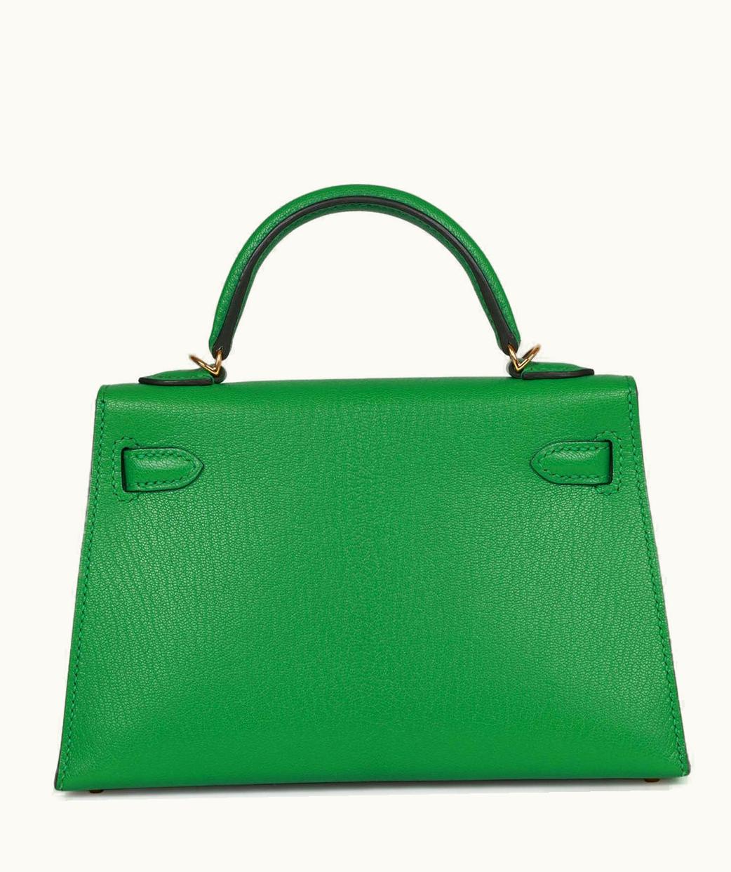 Hermès Hermès Kelly 35cm - Bambou - Swift - Sellier - Gold (GHW)