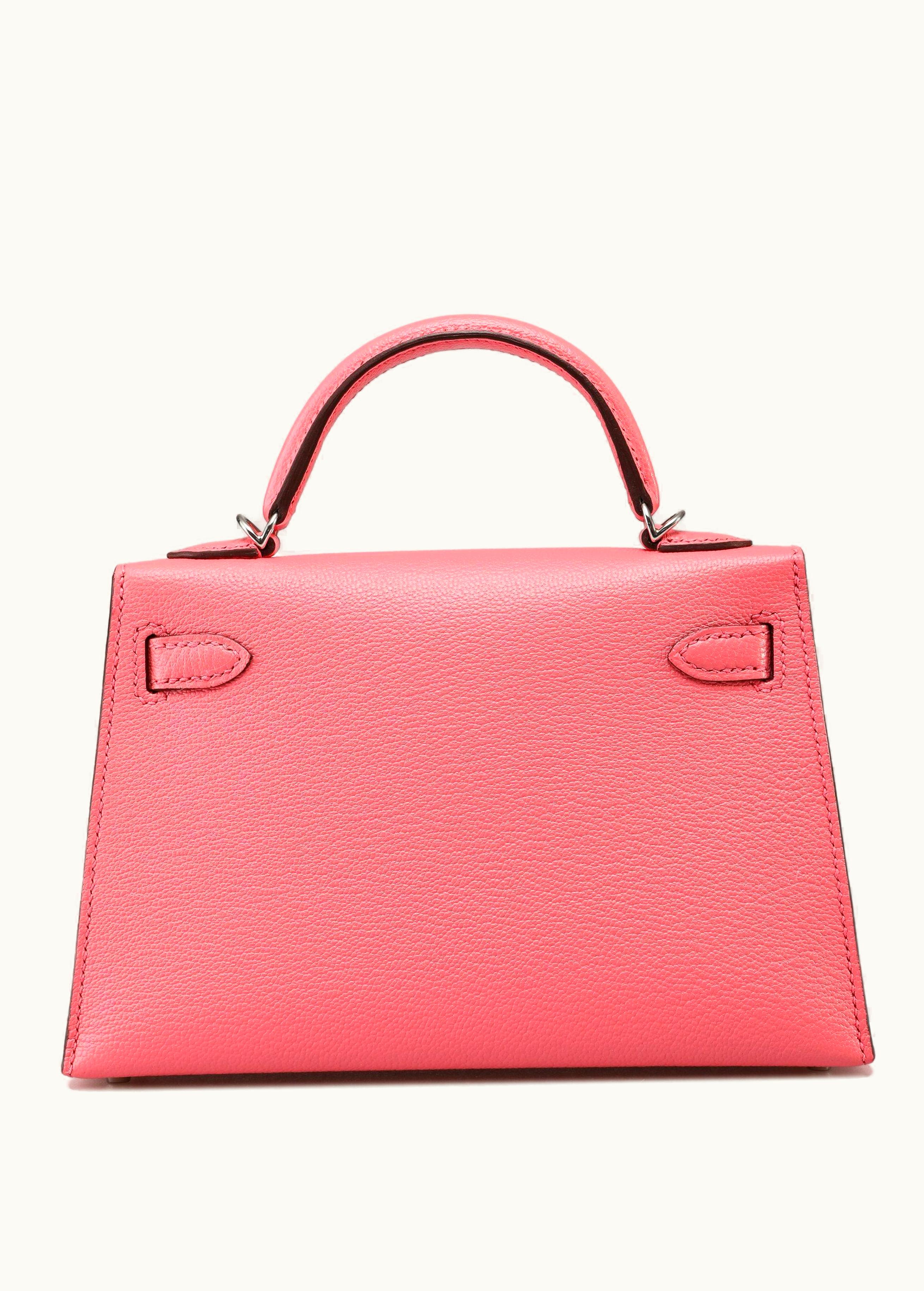 Hermès Hermès Kelly 35cm - Rose d'Ete - Swift - Retourne - Palladium (PHW)