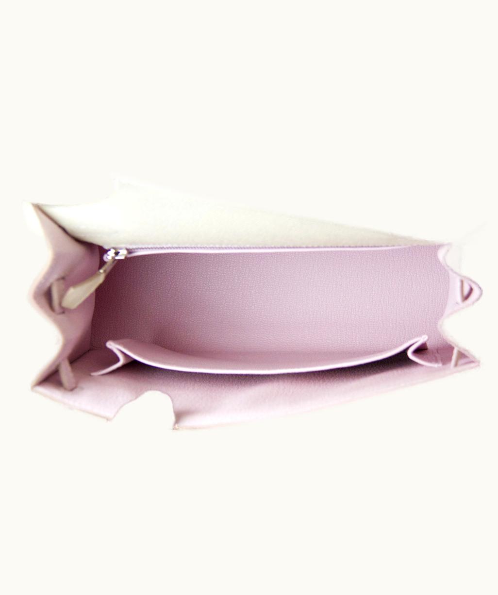 Hermès Hermès Kelly 35cm - Mauve Pale - Togo - Sellier - Gold (GHW)
