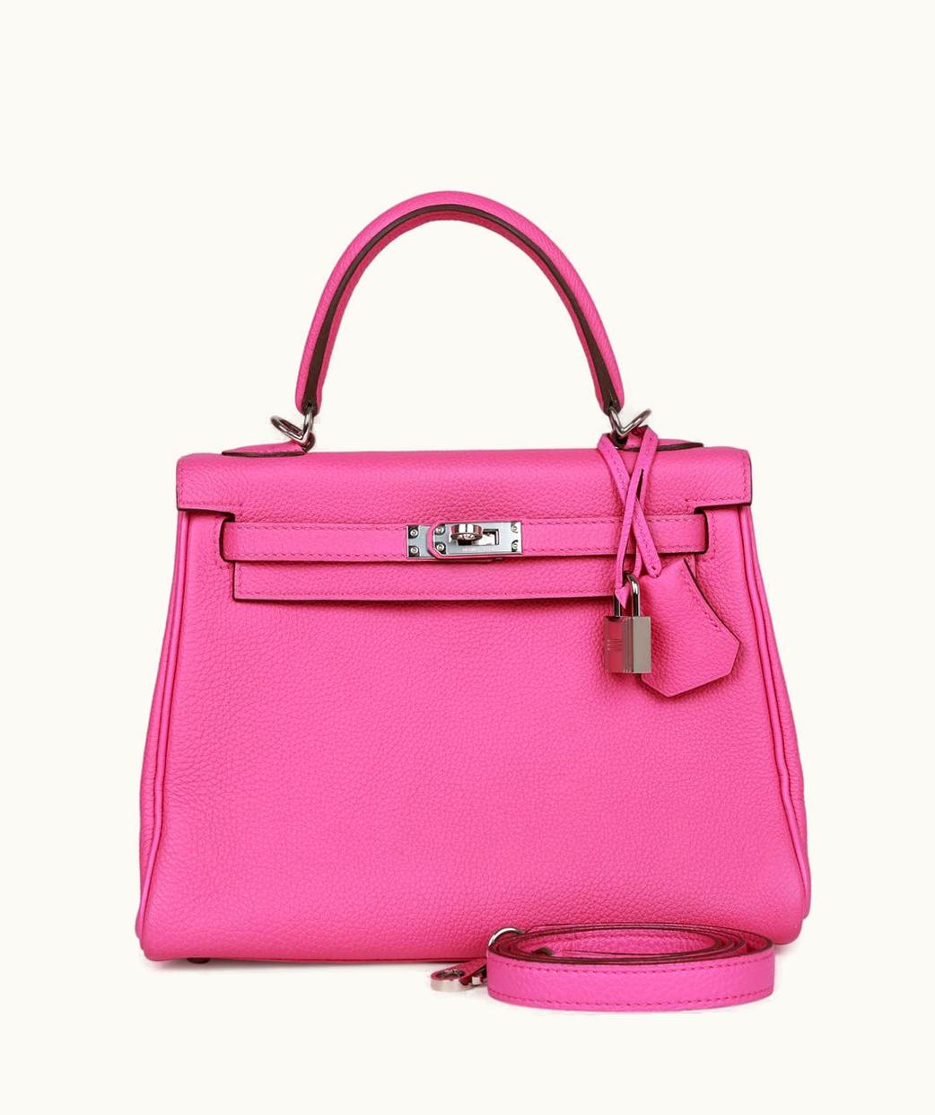 Hermès Hermès Kelly 35cm - Magnolia - Epsom - Retourne - Palladium (PHW)