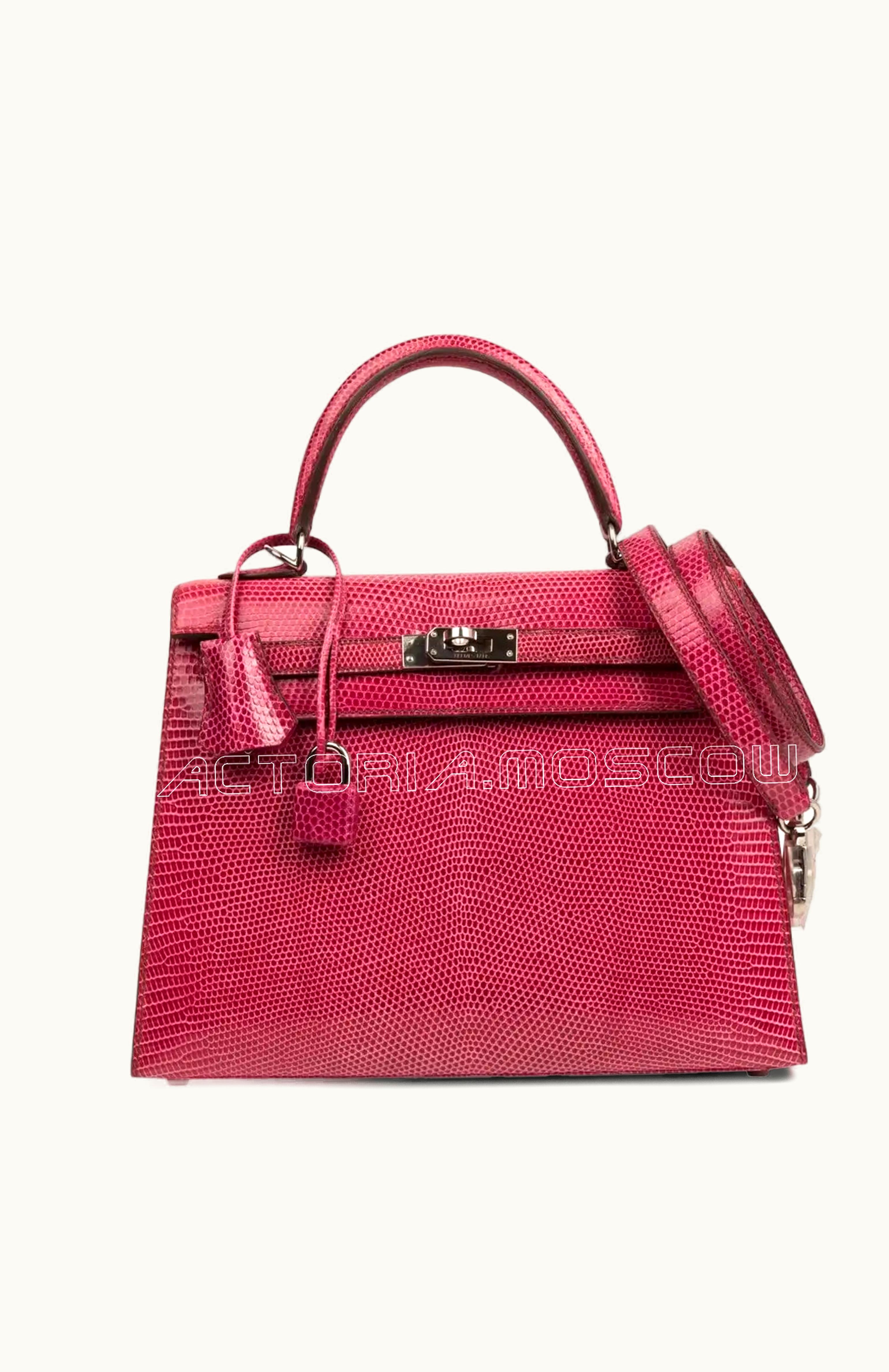 Hermès Hermès Kelly 35cm - Fuschia - Epsom - Sellier - Palladium (PHW)