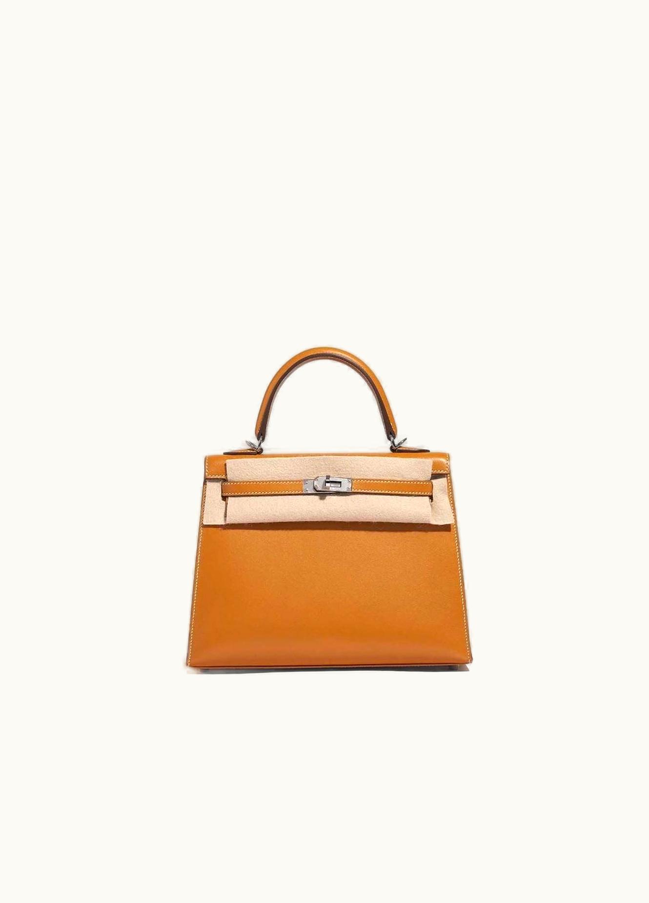 Hermès Hermès Kelly 35cm - Sable - Swift - Sellier - Palladium (PHW)