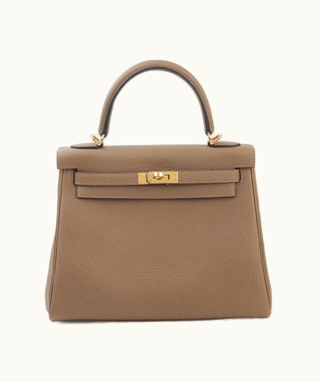 Hermès Hermès Kelly 35cm - Beige de Weimar - Swift - Sellier - Gold (GHW)
