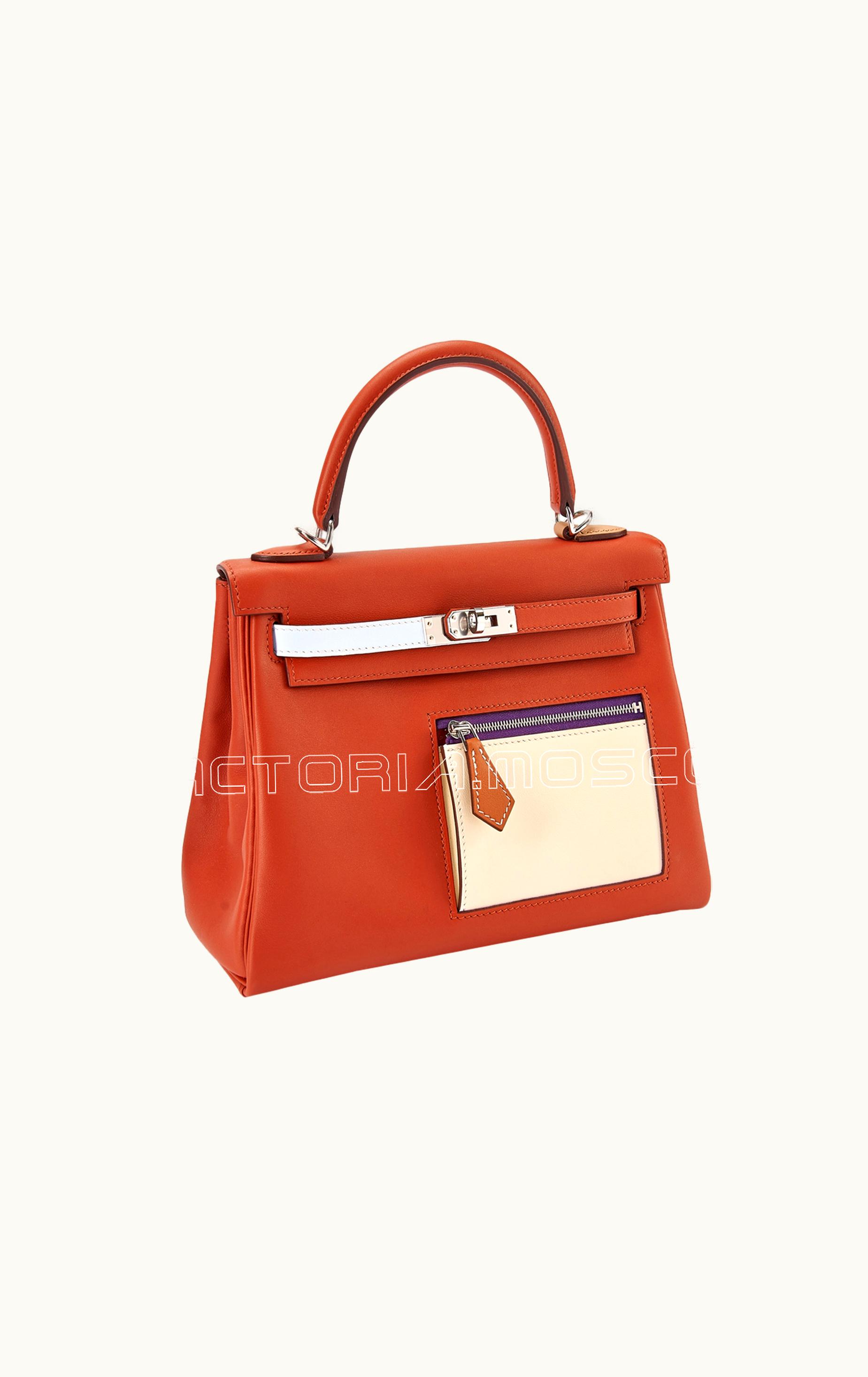 Hermès Hermès Kelly 35cm - Cuivre - Swift - Retourne - Palladium (PHW)
