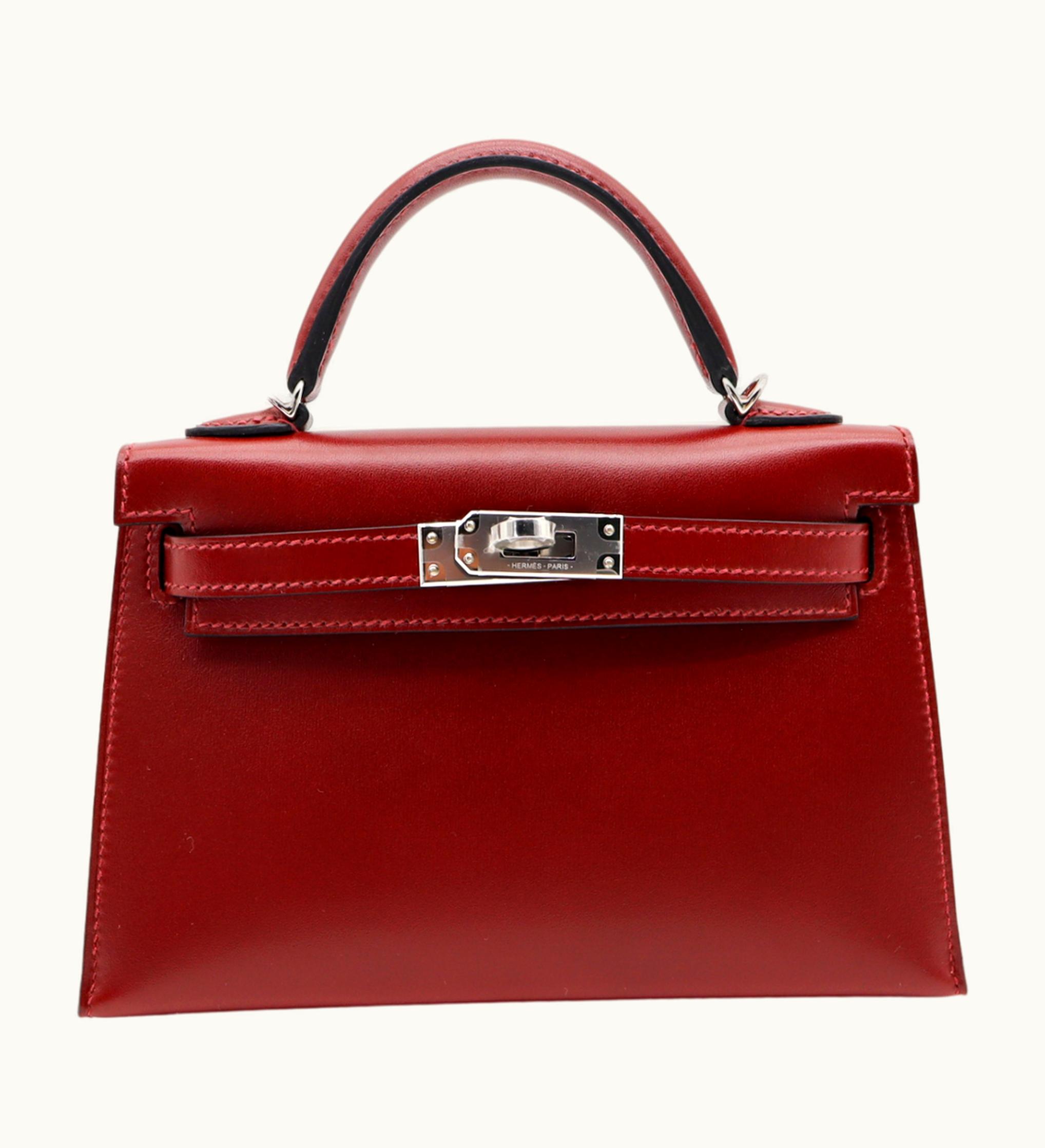 Hermès Hermès Kelly 40cm - Rouge H - Togo - Sellier - Palladium (PHW)