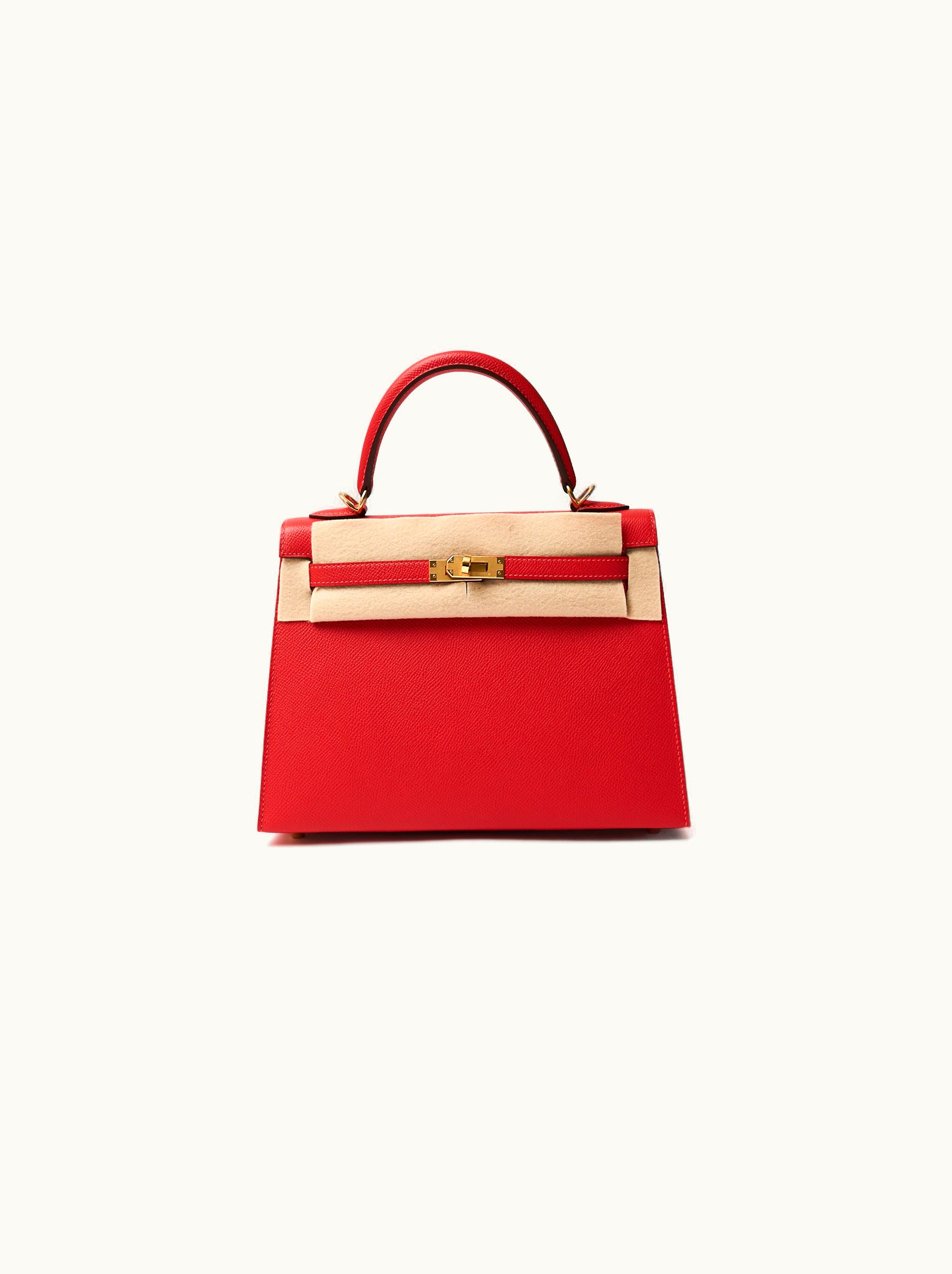 Hermès Hermès Kelly 40cm - Rouge de Coeur - Epsom - Retourne - Gold (GHW)