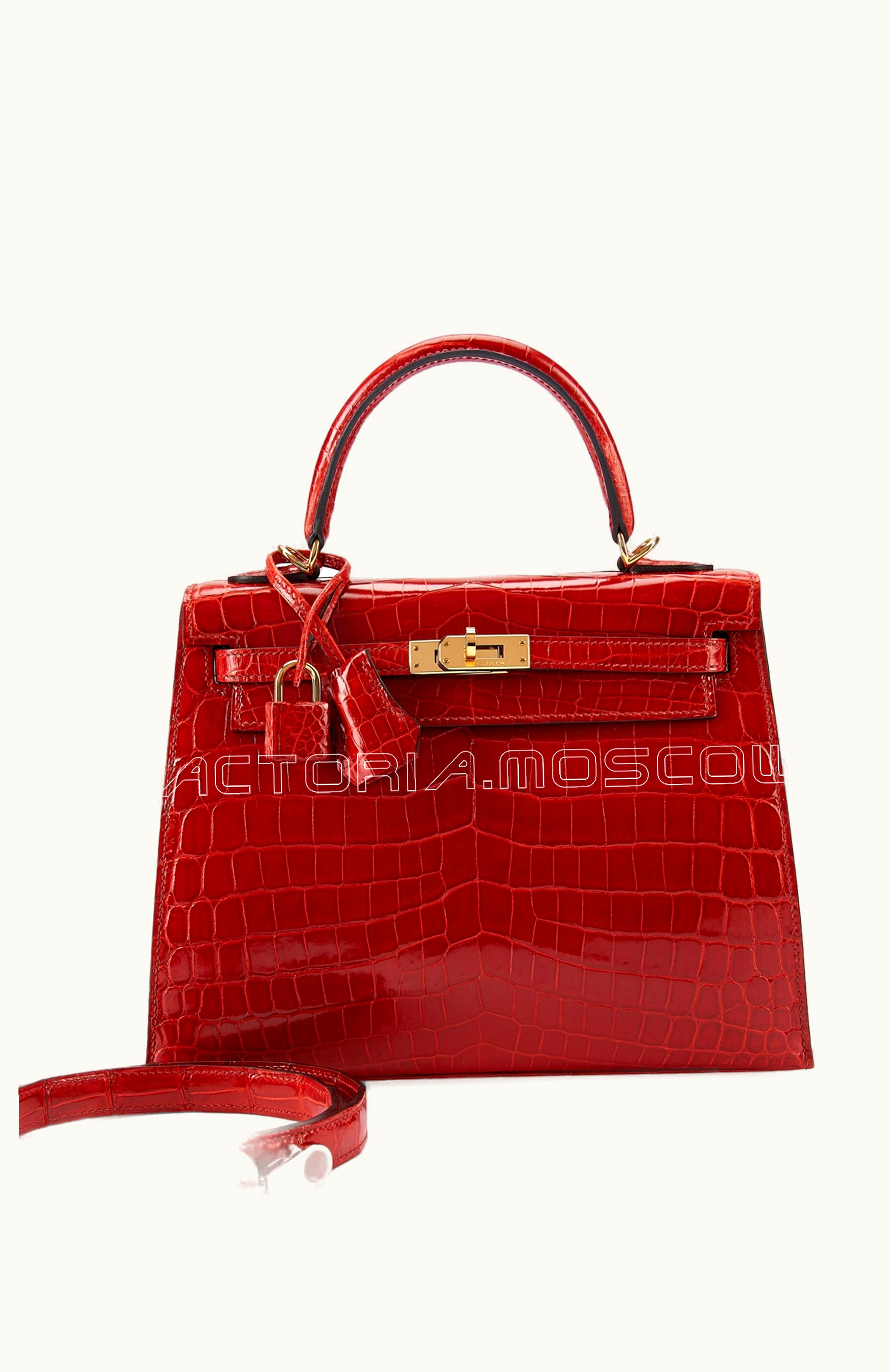 Hermès Hermès Kelly 40cm - Braise - Swift - Sellier - Gold (GHW)