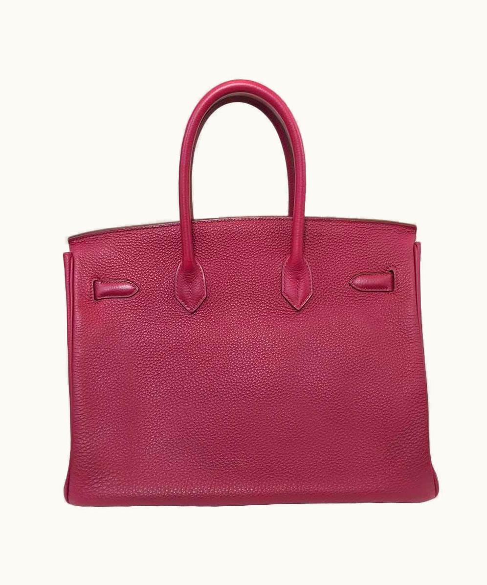 Hermès Hermès Kelly 40cm - Rouge Vif - Togo - Sellier - Palladium (PHW)