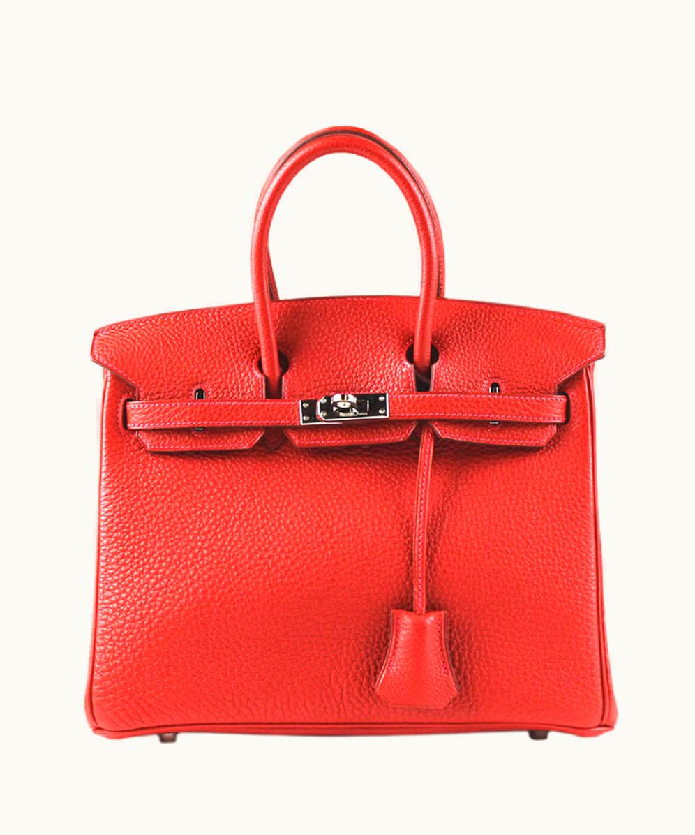 Hermès Hermès Kelly 40cm - Vermillion - Togo - Sellier - Palladium (PHW)