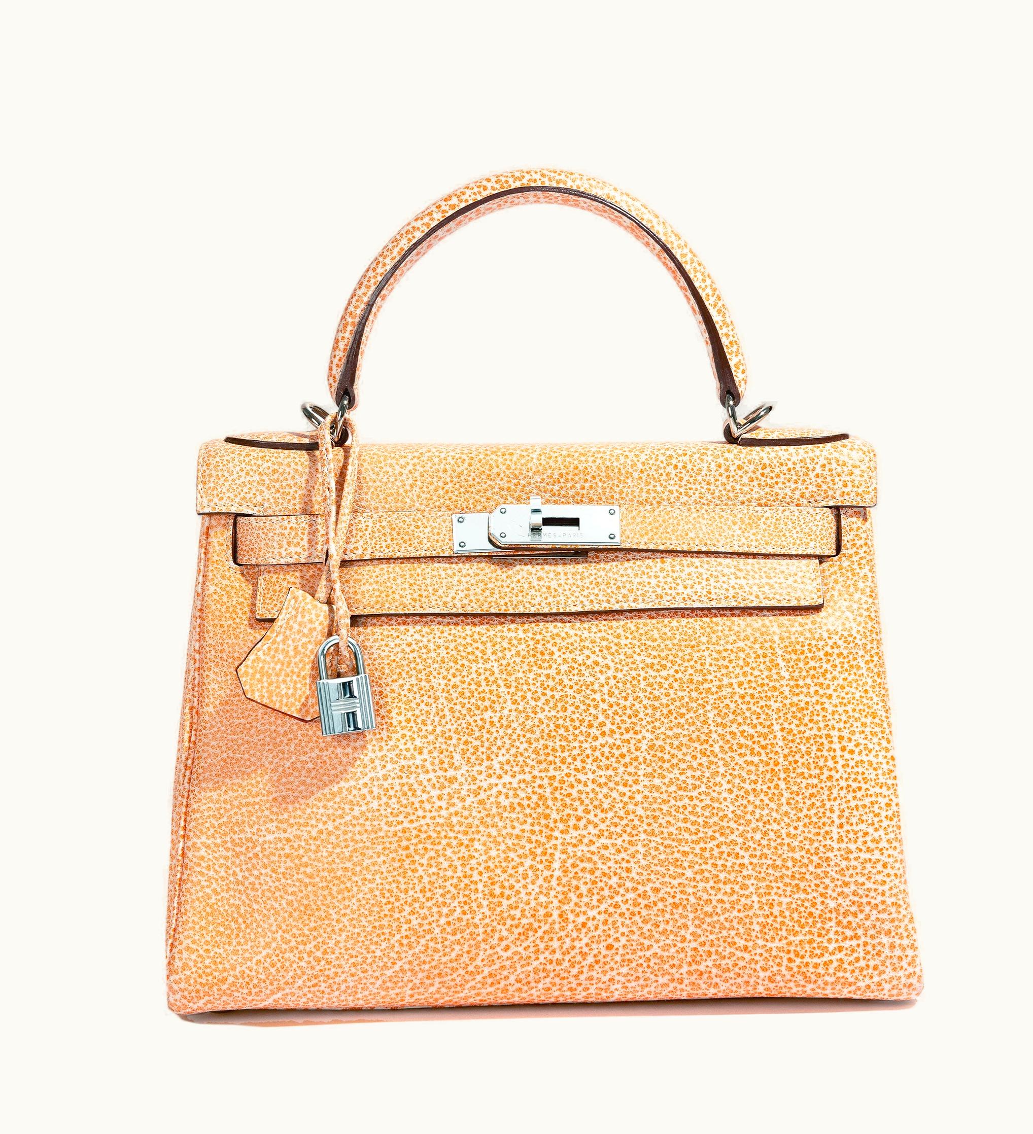 Hermès Hermès Kelly 40cm - Orange - Togo - Sellier - Palladium (PHW)