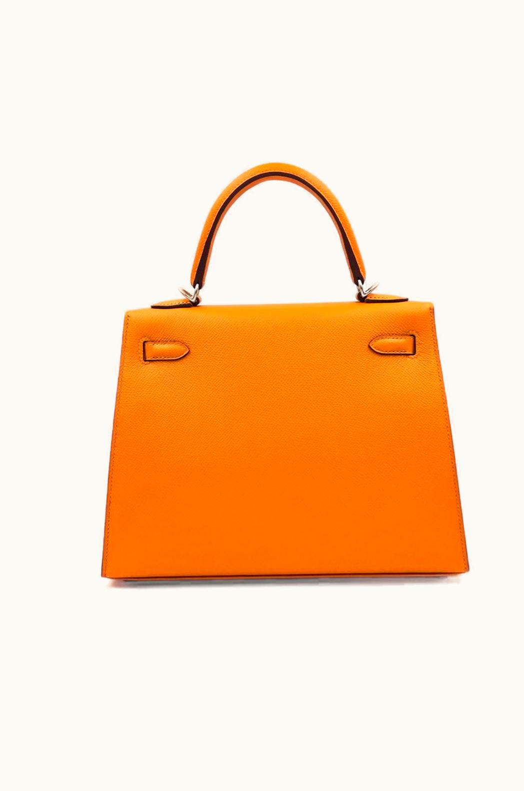 Hermès Hermès Kelly 40cm - Feu - Togo - Retourne - Palladium (PHW)